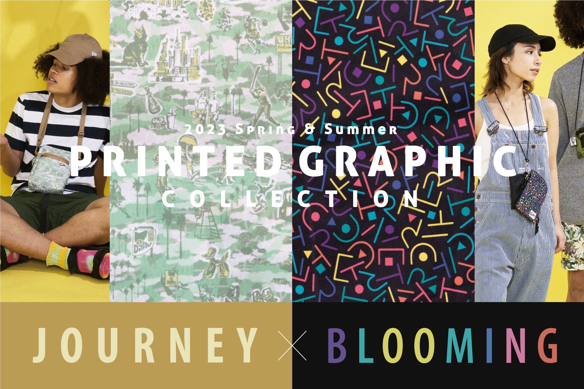 【 JOURNEY X BLOOMING 】2023SS NEW PRINTED GRAPHIC COLLECTION REVIEW