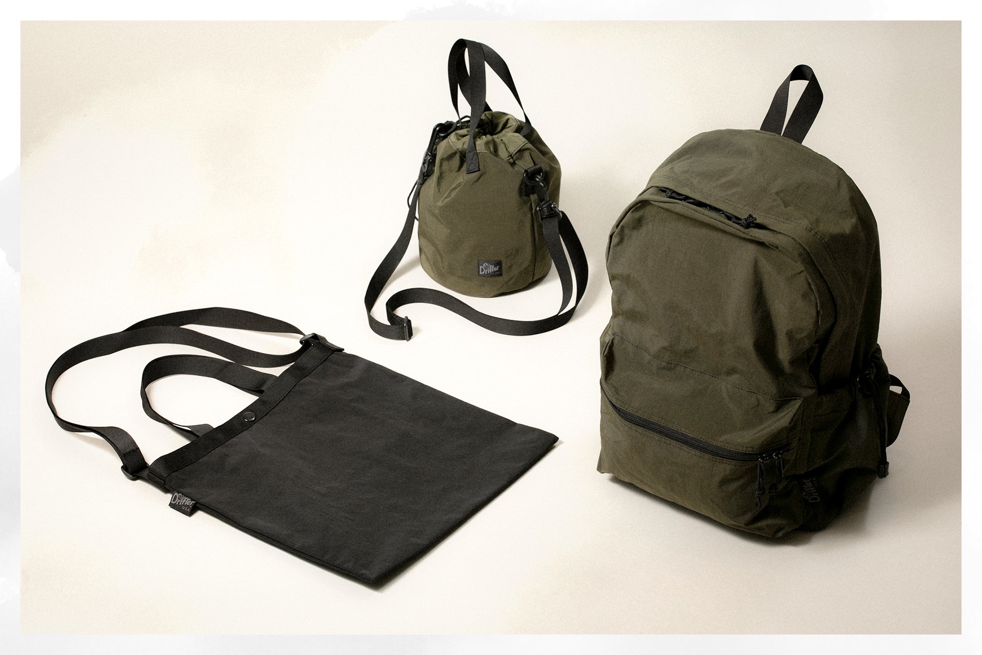 【 DRAWSTRING POUCH & WALK POCKET & TRIANGLE SHOULDER 】2021FW NEW ARRIVALS REVIEW #4