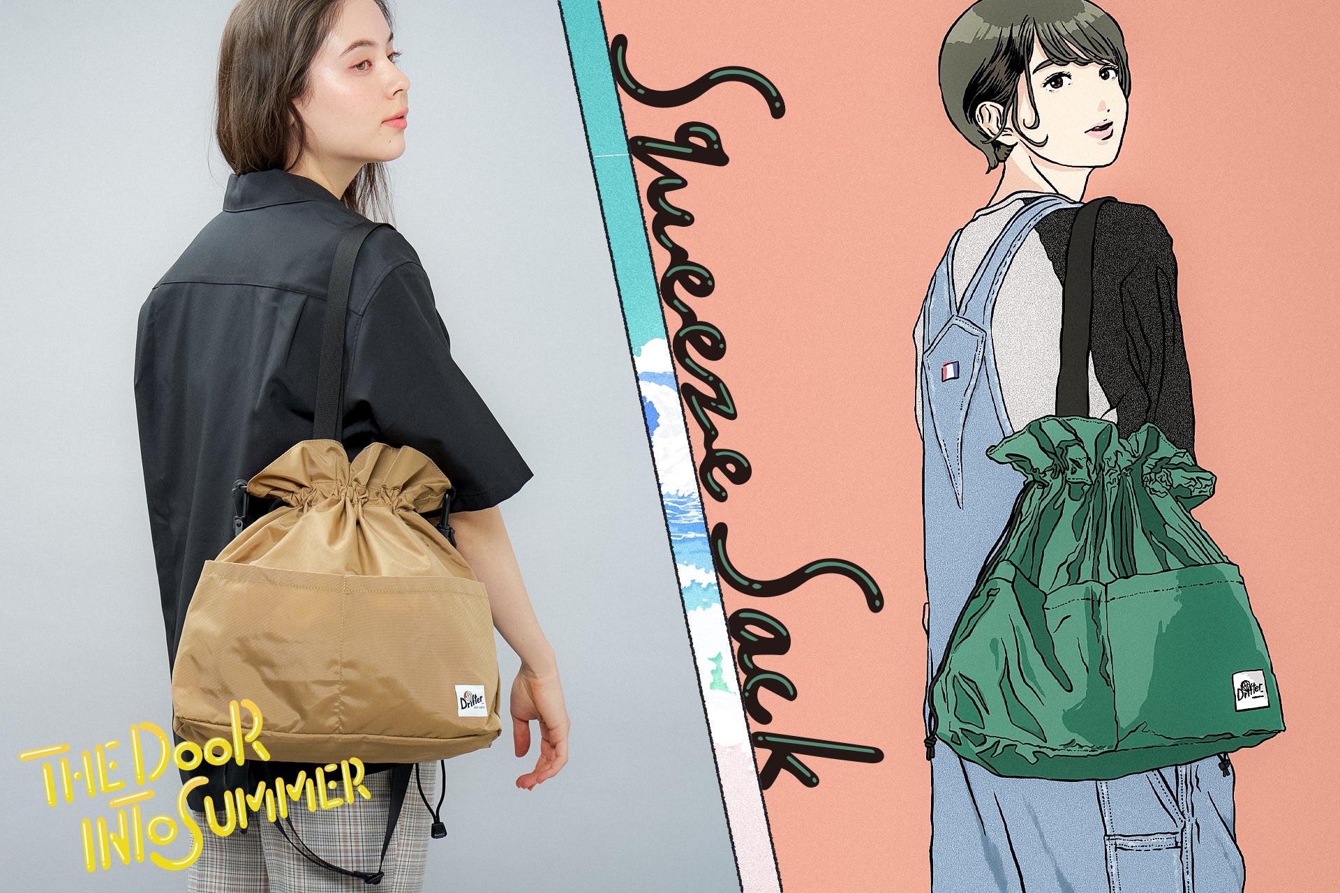 【SQUEEZE SACK】Drifter 2022SS NEW ARRIVALS REVIEW #4-2