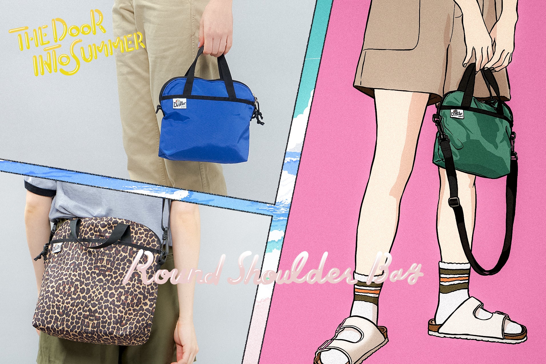 【ROUND SHOULDER BAG S&M】Drifter 2022SS NEW ARRIVALS REVIEW #7