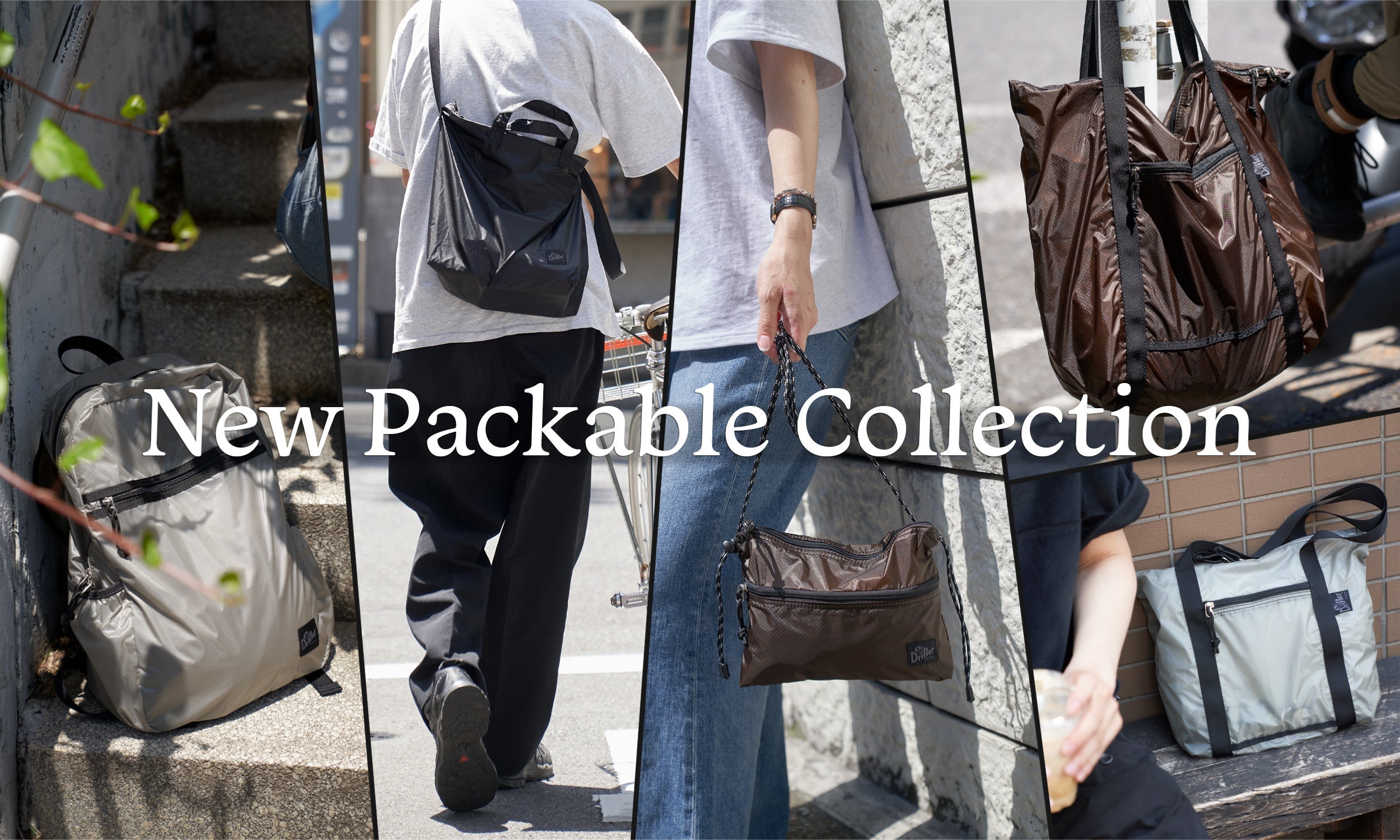 【New Packable Collection】公式オンライン限定先行販売モデル発売のお知らせ