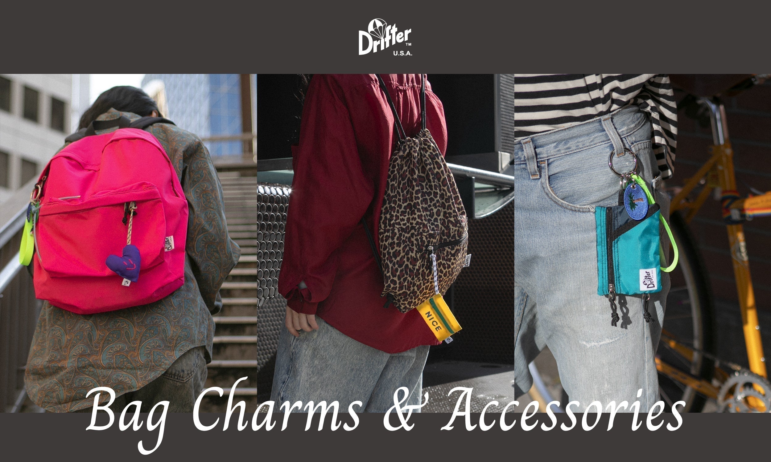 【Drifter Item Review】Bag Charms & Accessories / バッグチャーム特集