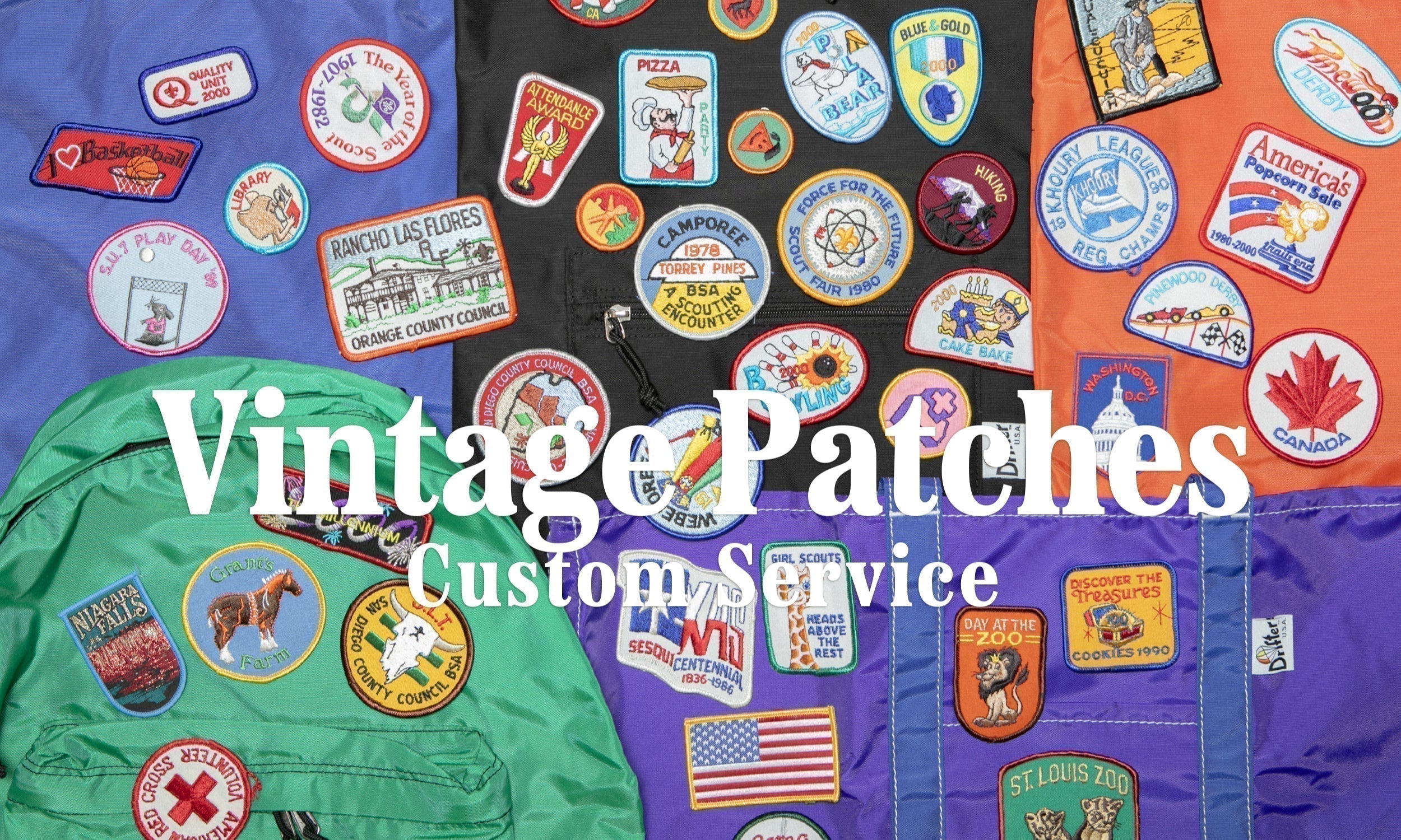 『Vintage Patches Custom Service』ヴィンテージワッペン追加販売のお知らせ #2