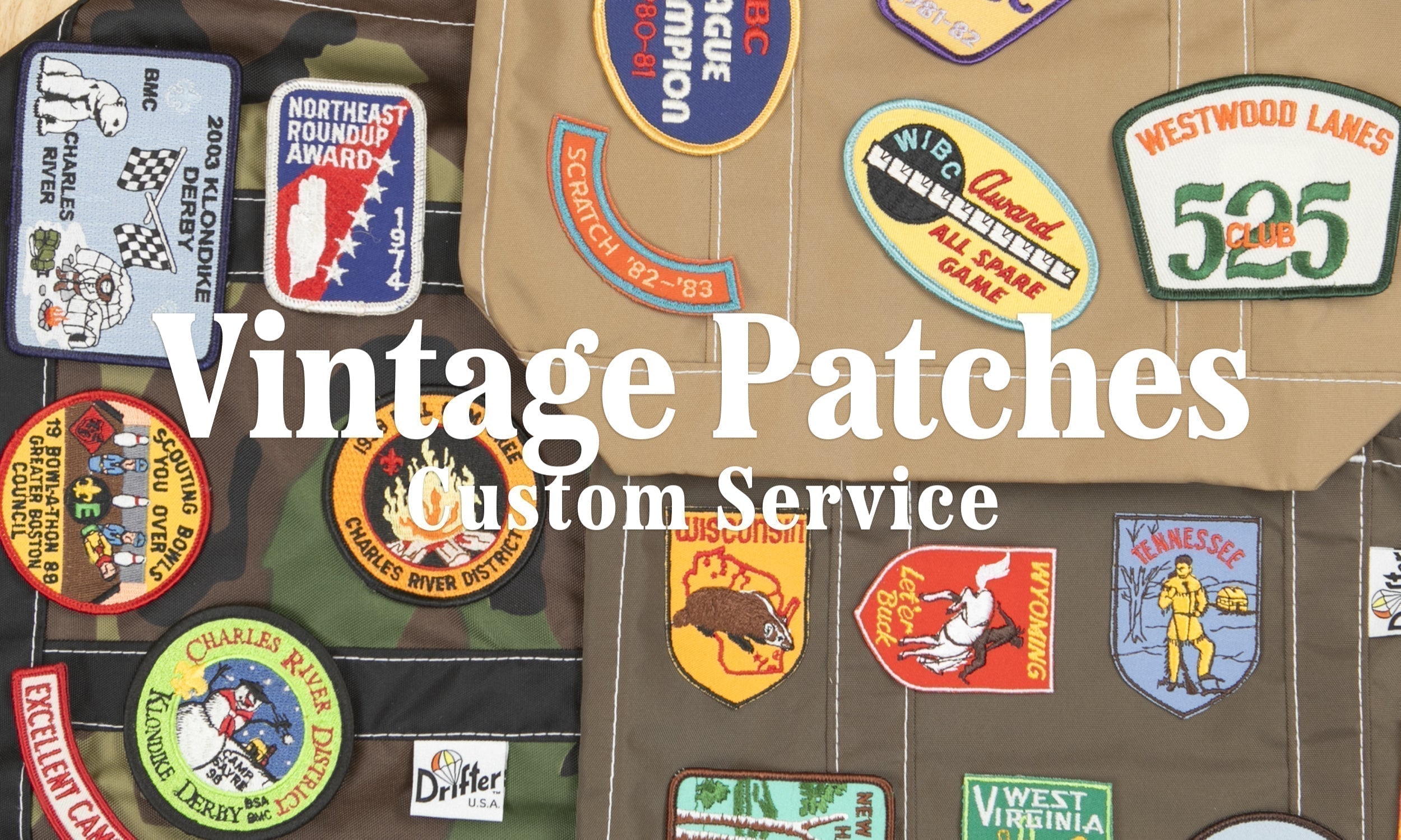 『Vintage Patches Custom Service』ヴィンテージワッペン追加販売のお知らせ #4