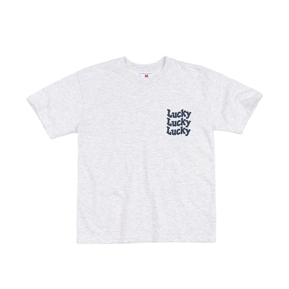 LUCKY SLOT TEE (1% MELANGE) / ラッキースロットティー (1%メランジ)