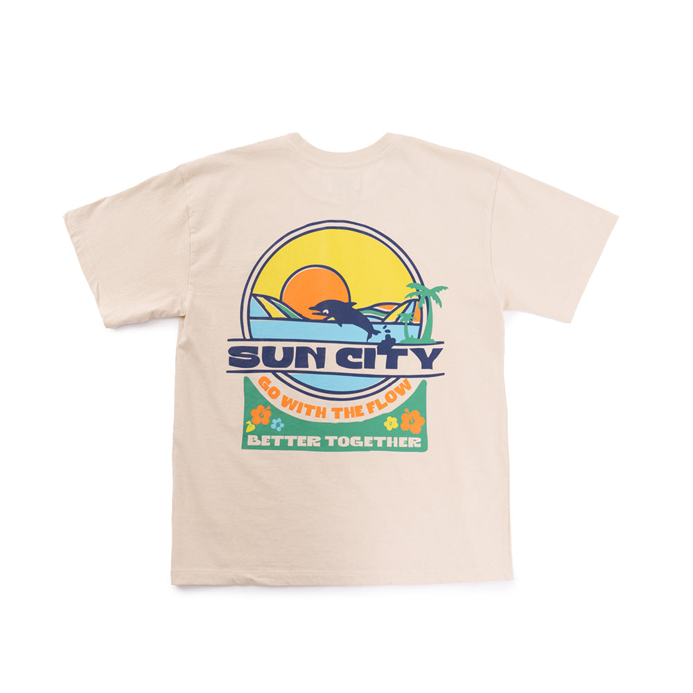 BETTER TOGETHER TEE (SAND BEIGE) / ベタートゥゲザーティー (サンドベージュ)