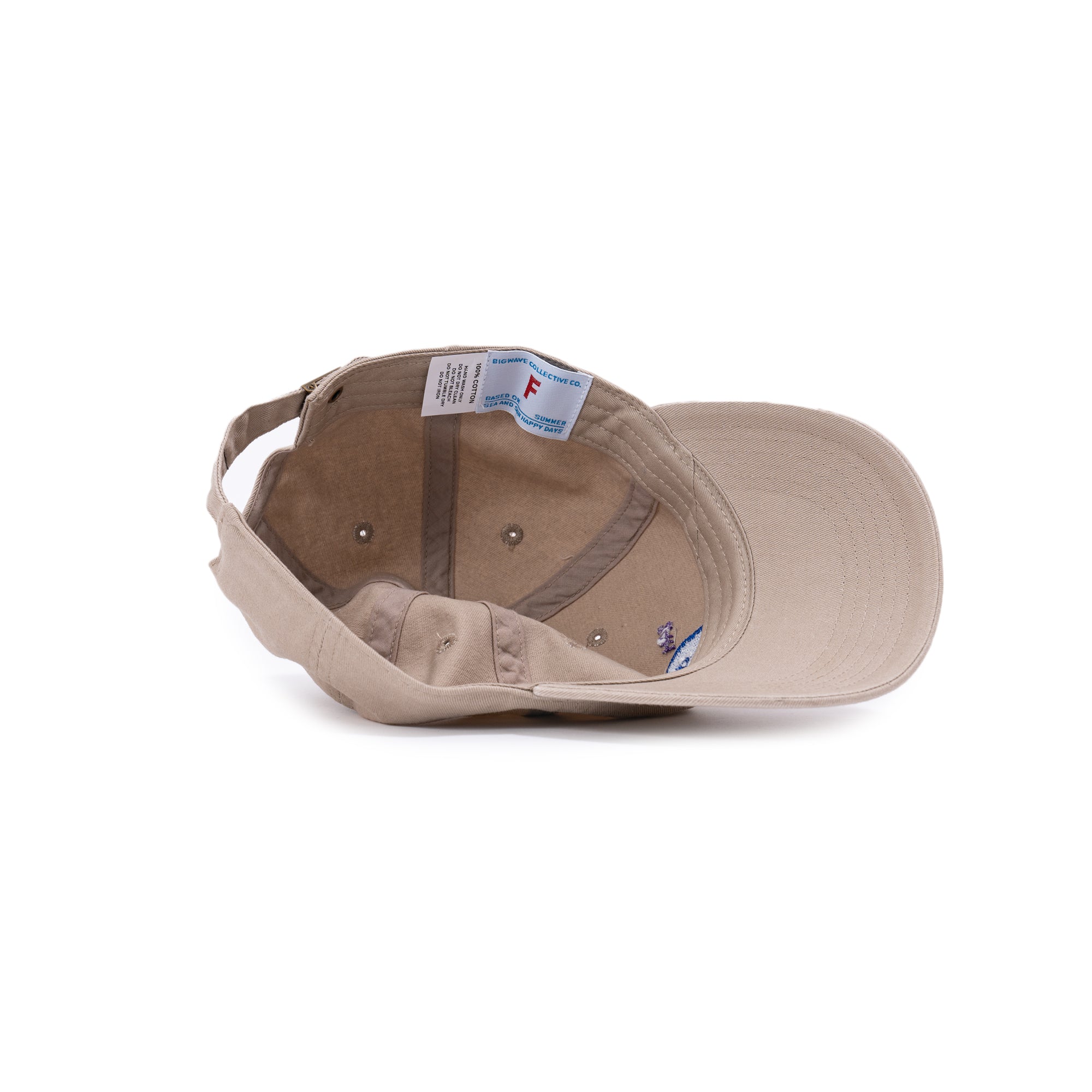 24H PEACE SMILE WASHED CAP (SAND KHAKI) / 24Hピースランウォッシュドキャップ (サンドカーキ)