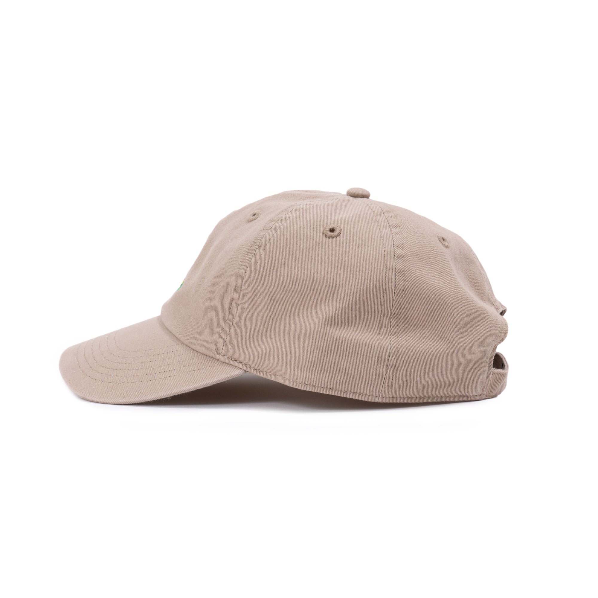 24H PEACE SMILE WASHED CAP (SAND KHAKI) / 24Hピースランウォッシュドキャップ (サンドカーキ)
