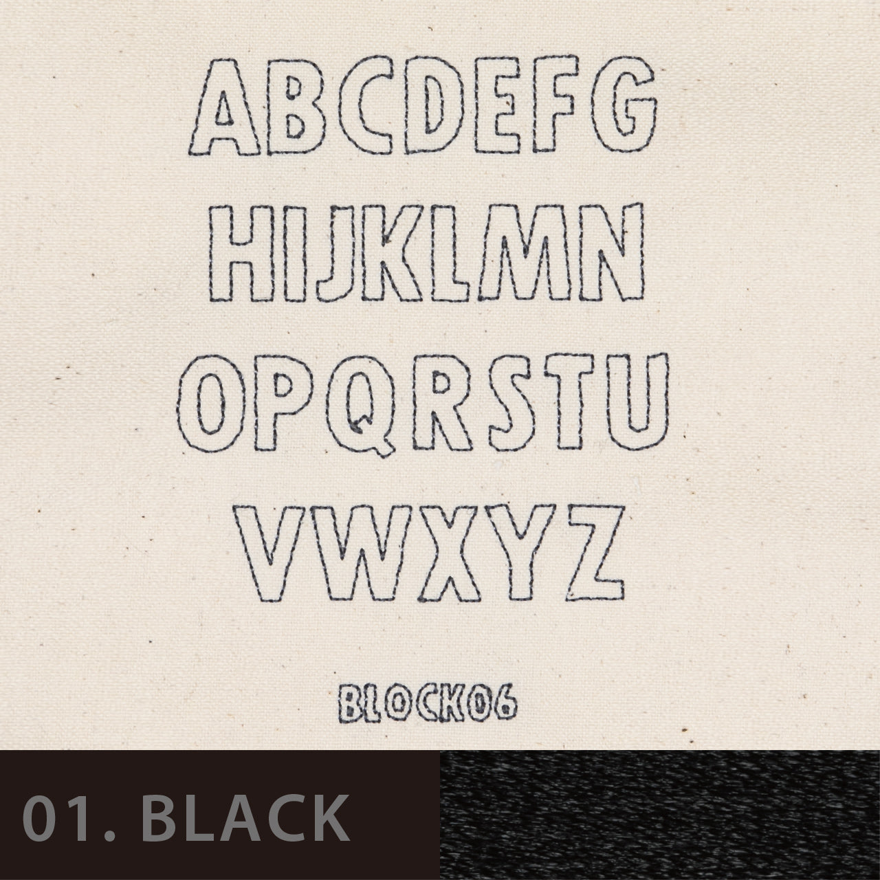 INITIAL EMBROIDERY / イニシャル刺繍文字