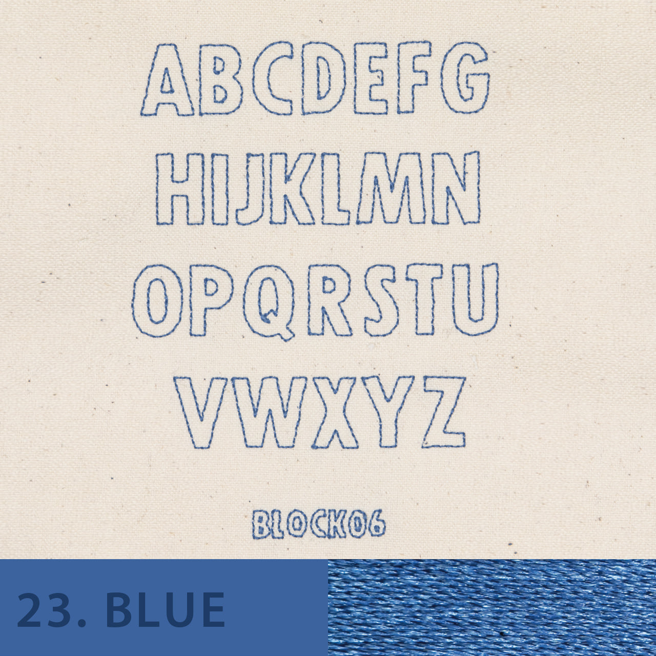 INITIAL EMBROIDERY / イニシャル刺繍文字