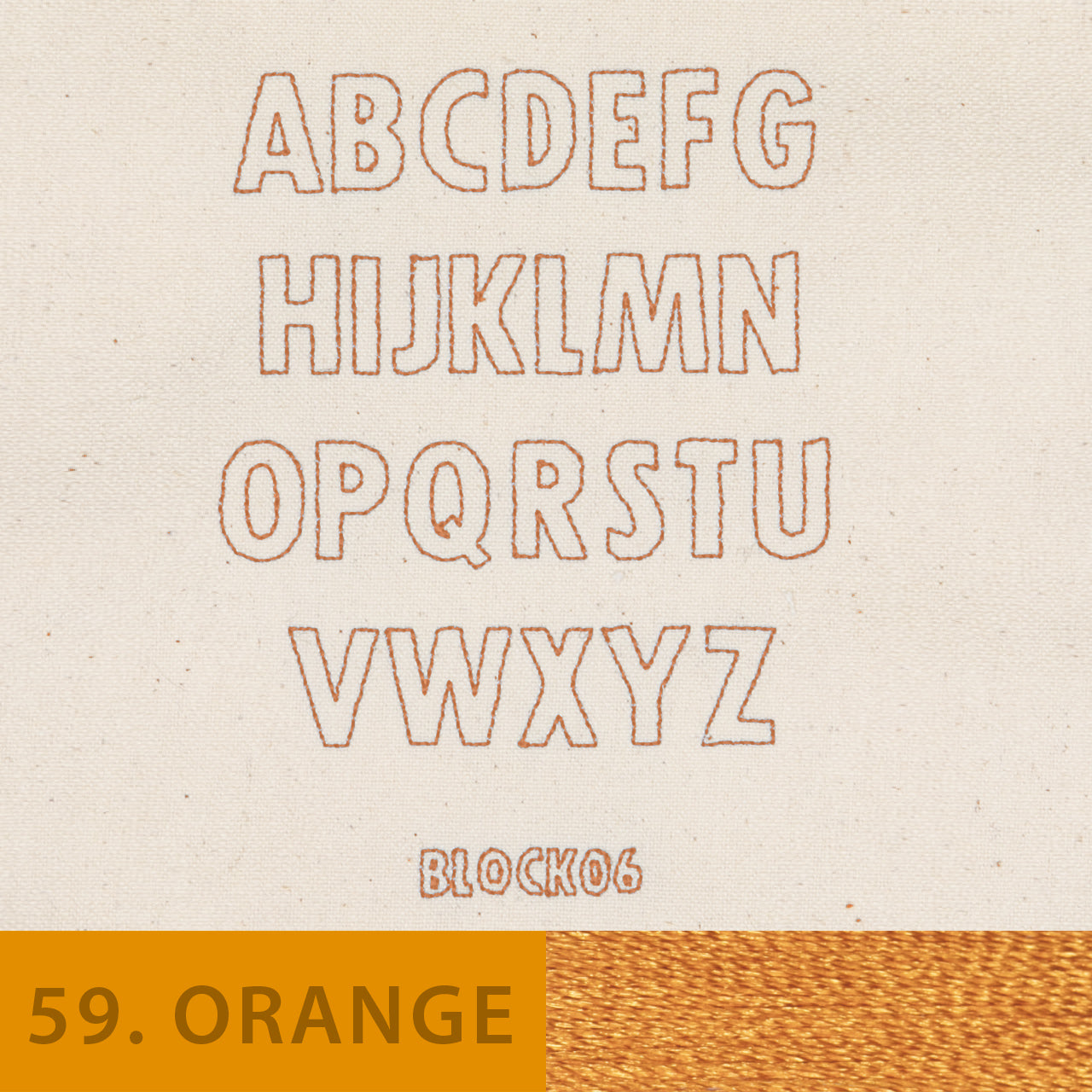 INITIAL EMBROIDERY / イニシャル刺繍文字