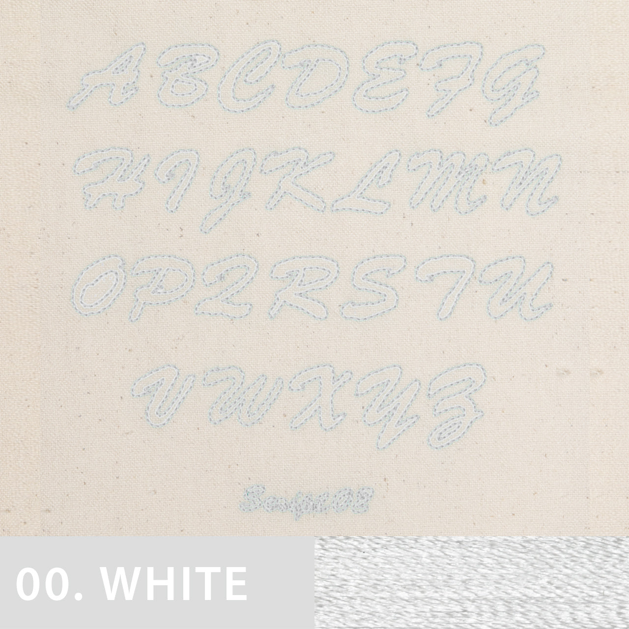 INITIAL EMBROIDERY / イニシャル刺繍文字