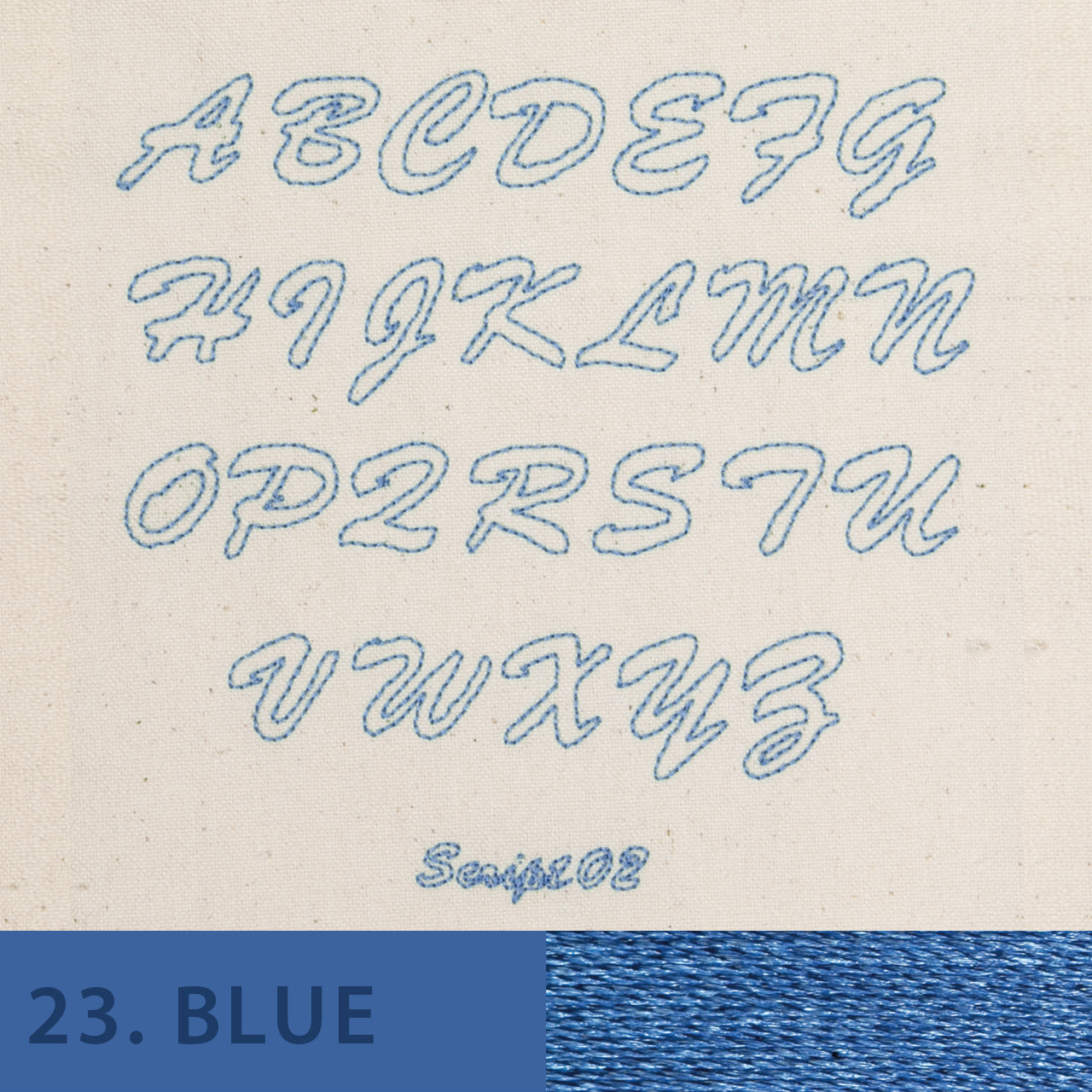 INITIAL EMBROIDERY / イニシャル刺繍文字