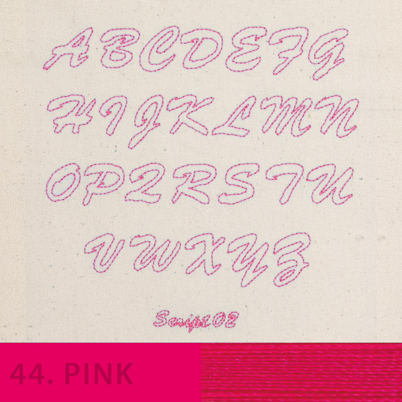 INITIAL EMBROIDERY / イニシャル刺繍文字