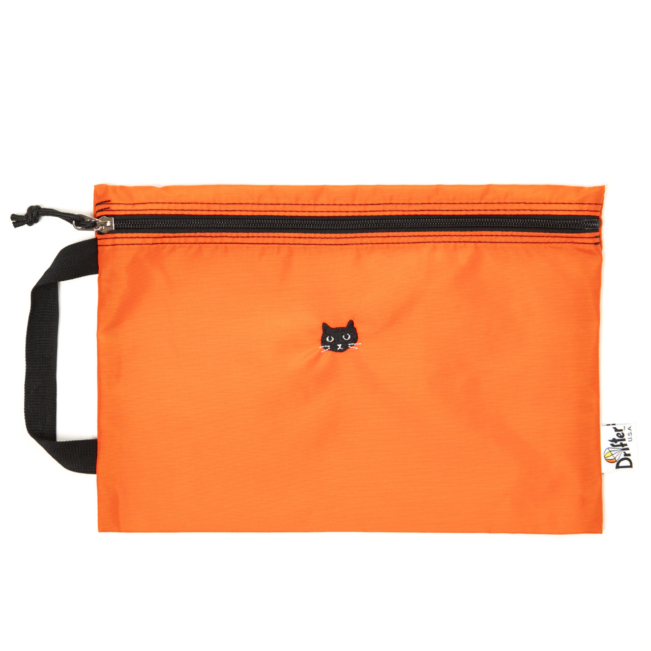SAMPLE-DOCUMENT POUCH MANDARIN (BLACK CAT)