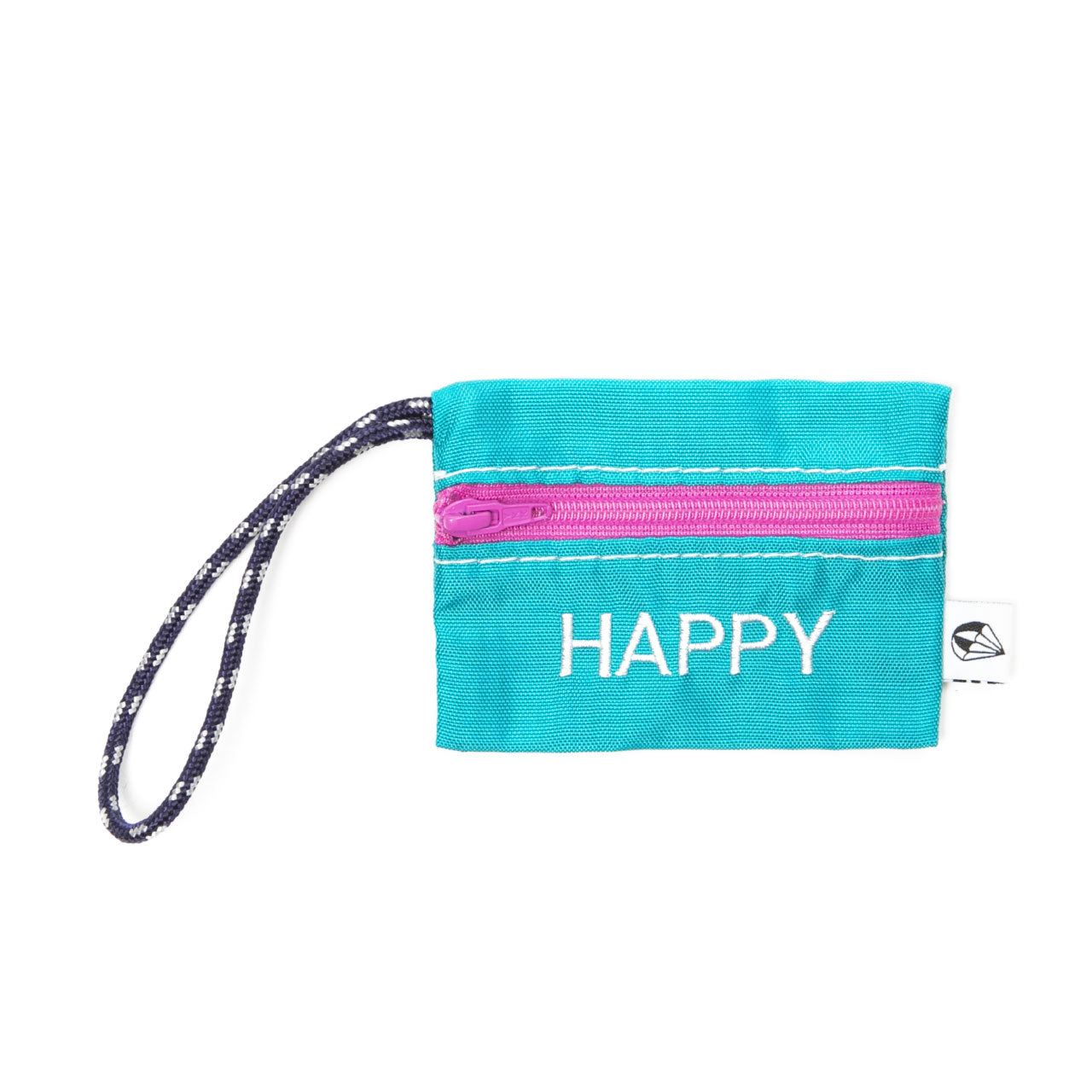 SAMPLE-KELLEYS CHARM POUCH TURQUOISE-HAPPY