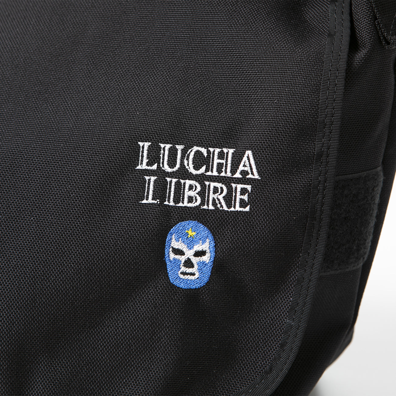 SAMPLE-CLASSIC MESSENGER BLACK (LUCHA LIBRE)