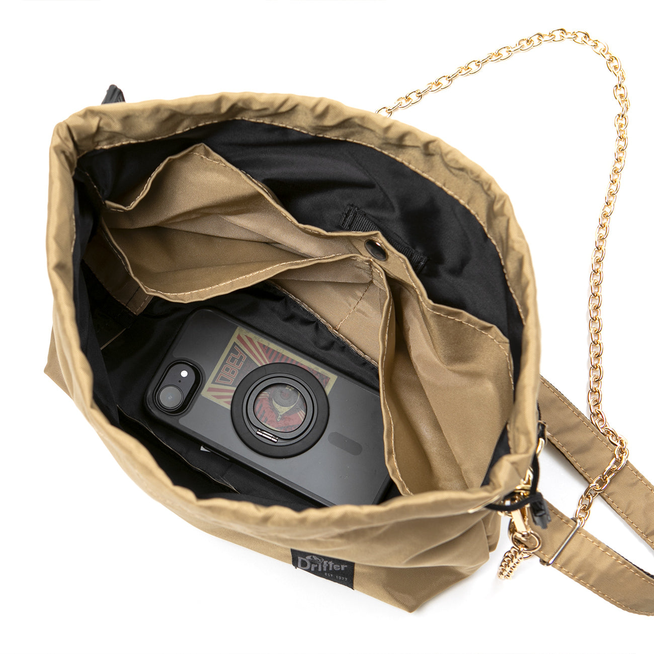 SAMPLE-SP CHAIN BAG TAN