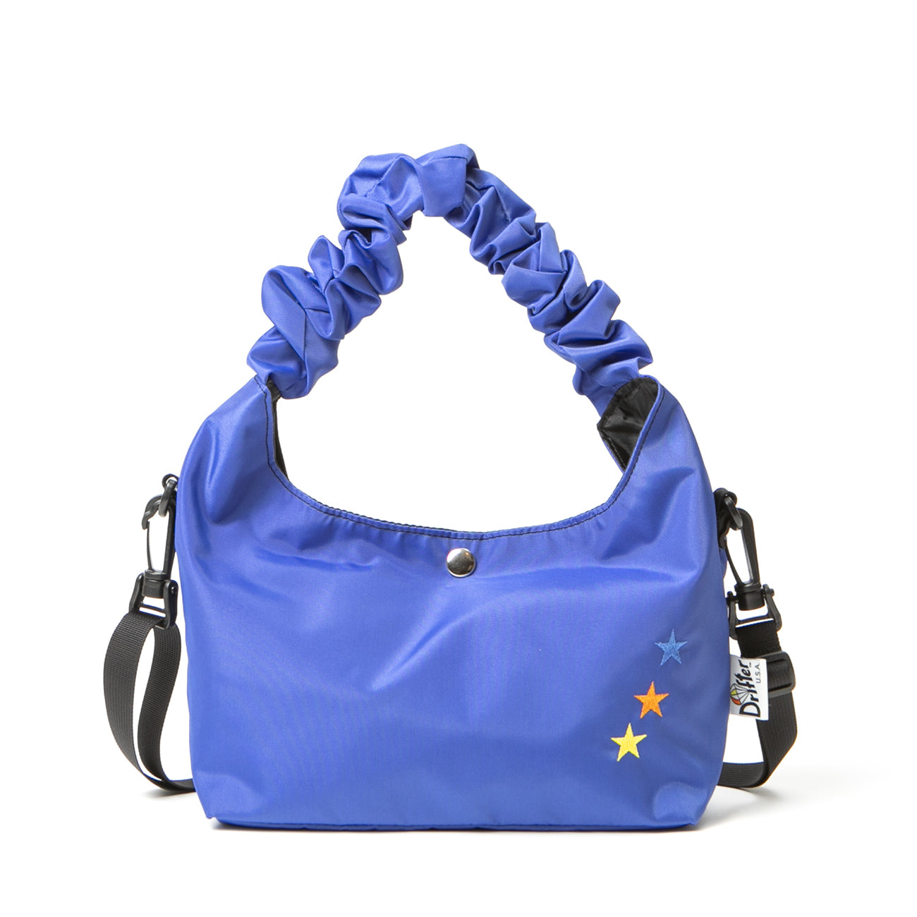 SAMPLE-GATHER HANDLE BAG BLUE (THREE STARS)