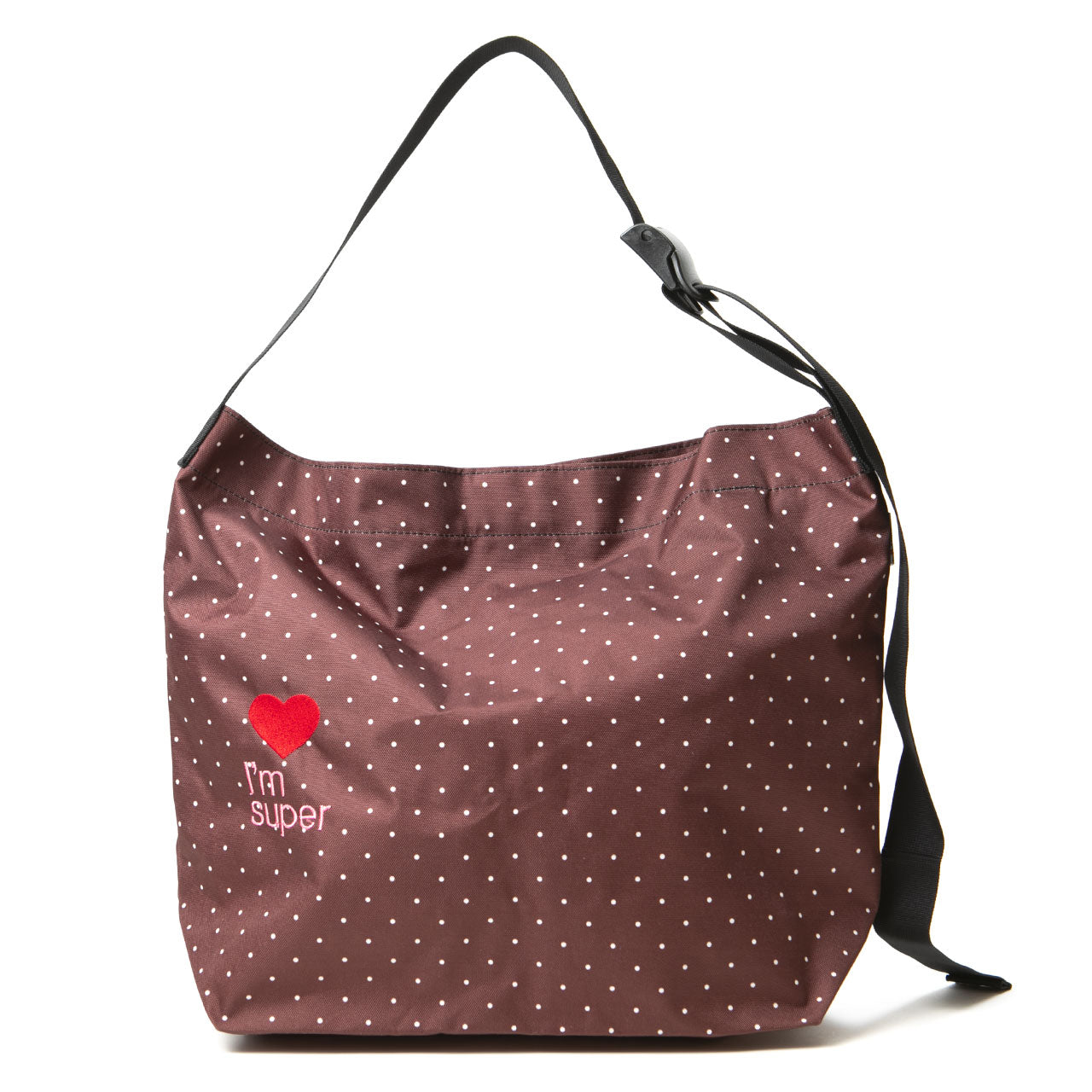 SAMPLE-PLAIN SHOULDER BAG PINECONE DOTS