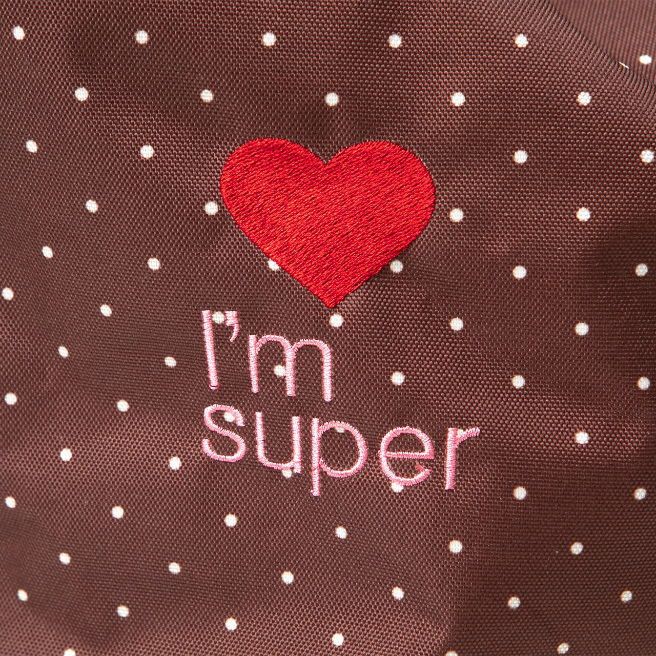 SAMPLE-PLAIN SHOULDER BAG PINECONE DOTS