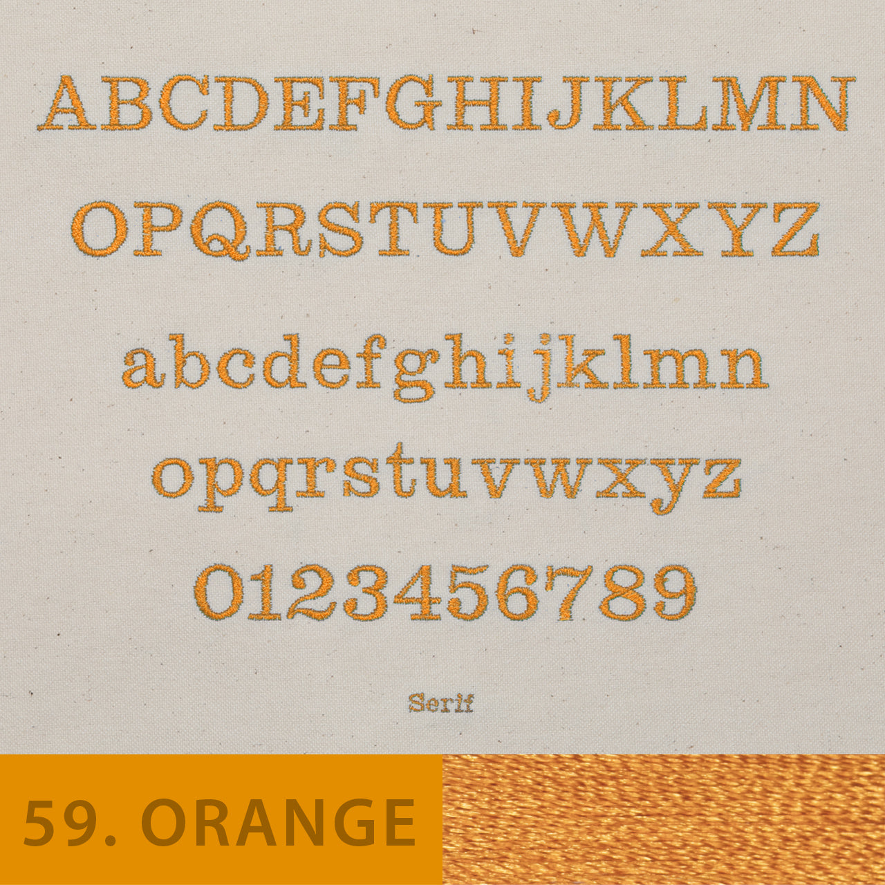 刺しゅう フォント