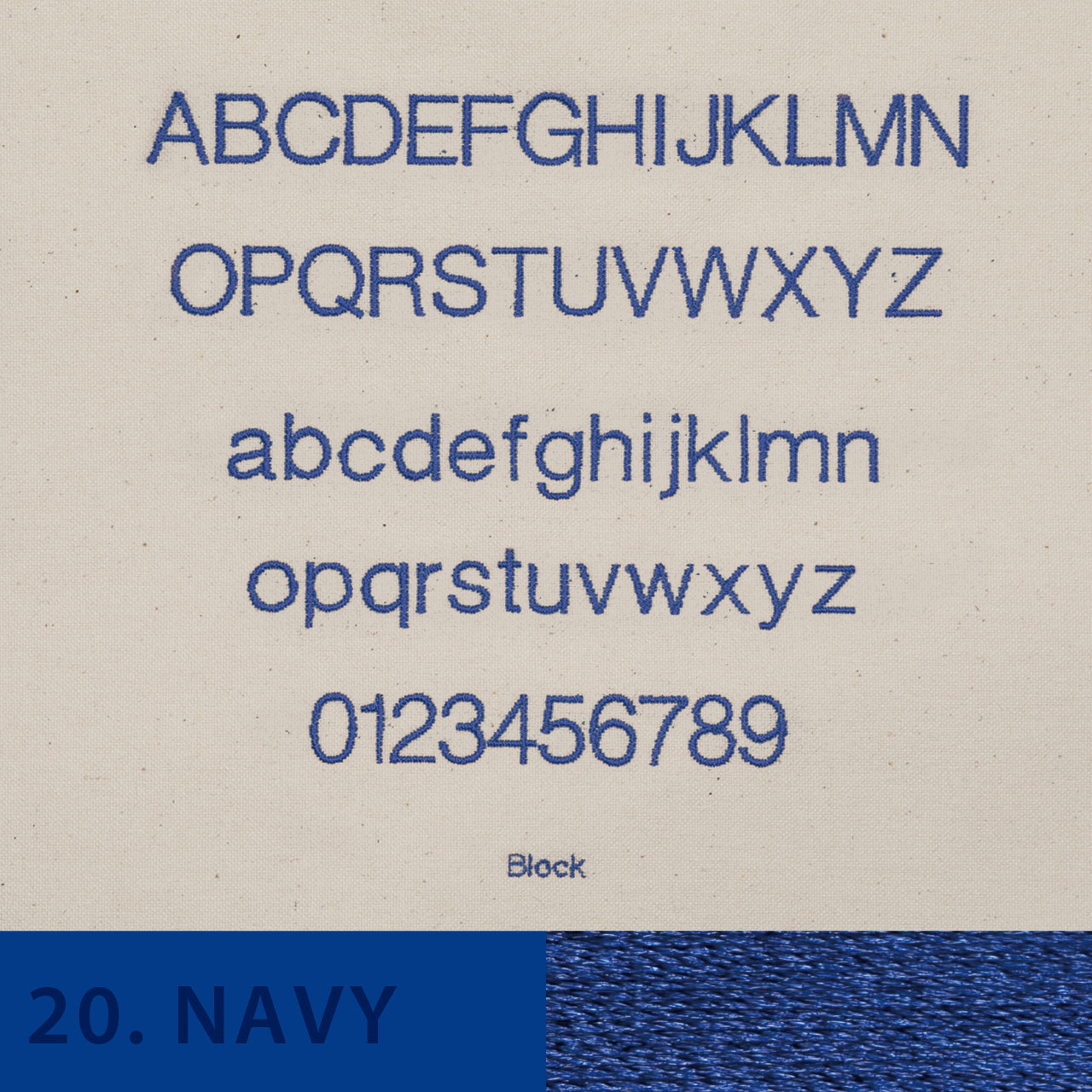 刺しゅう フォント