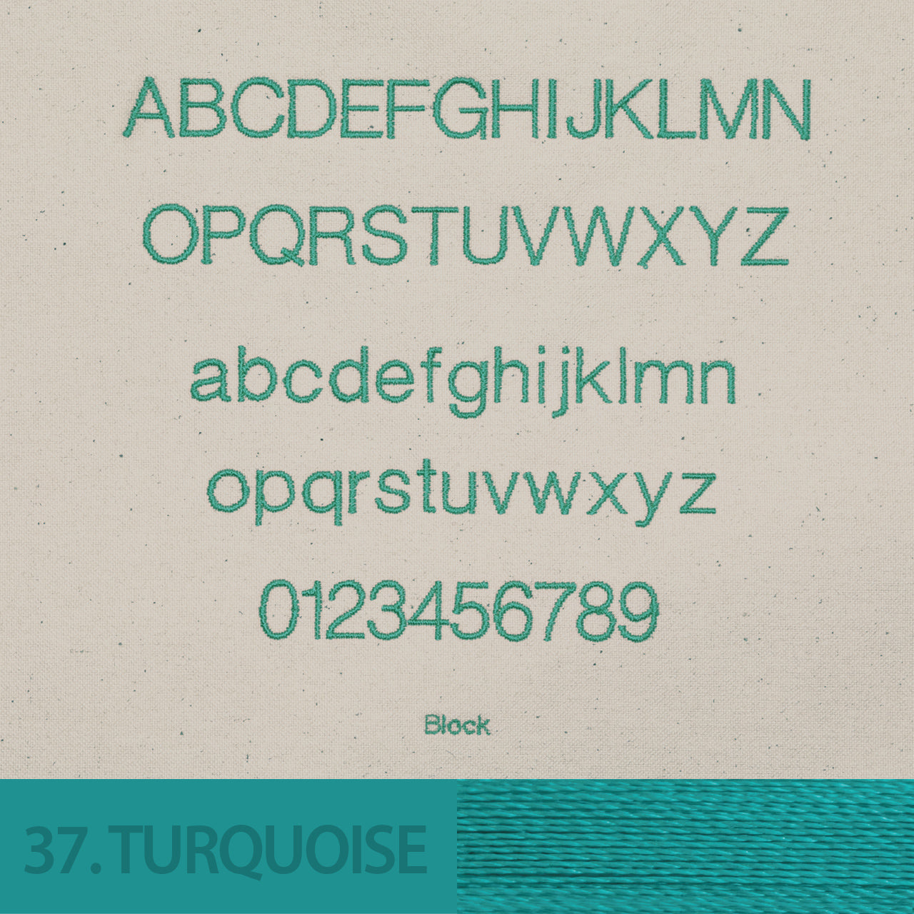 刺しゅう フォント