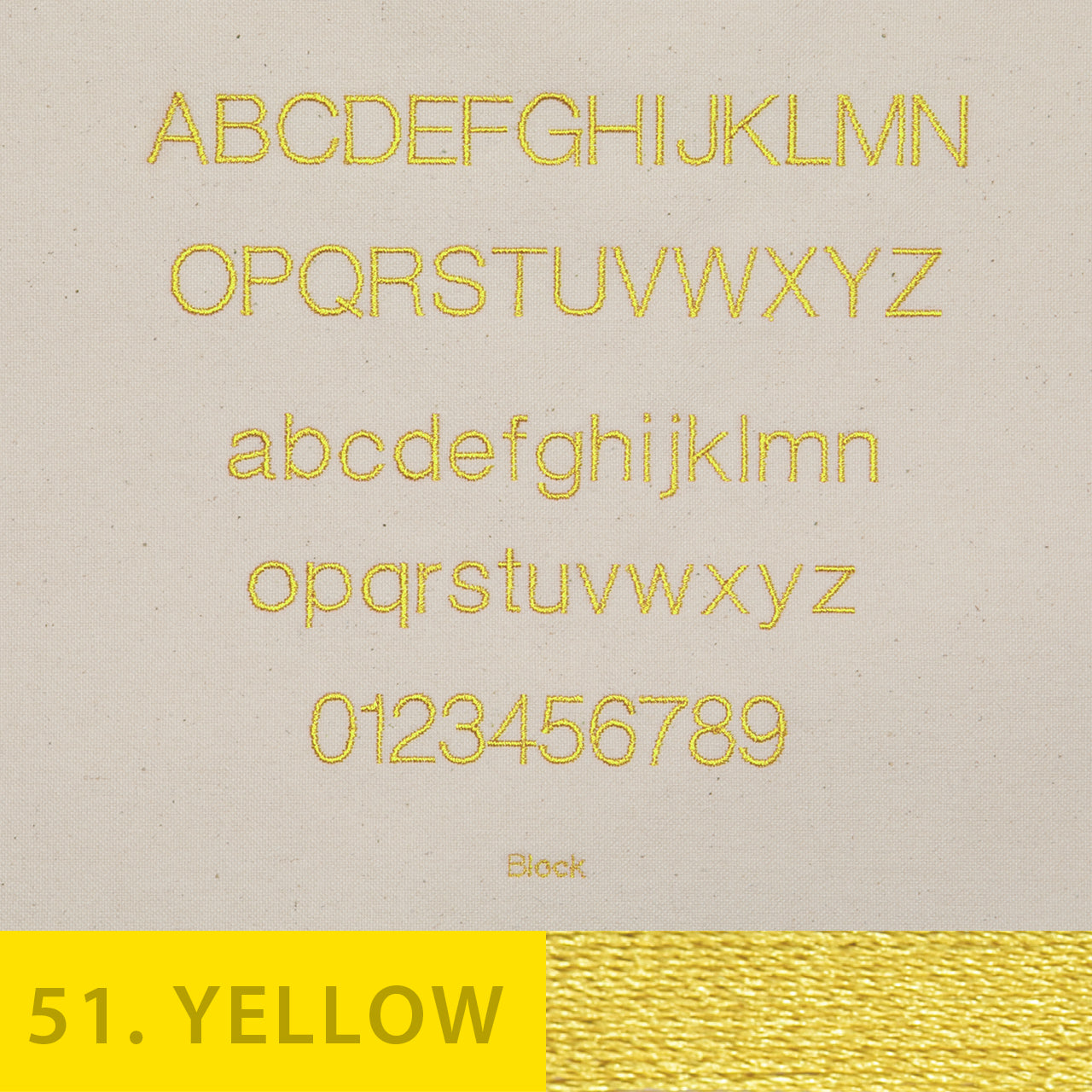 刺しゅう フォント