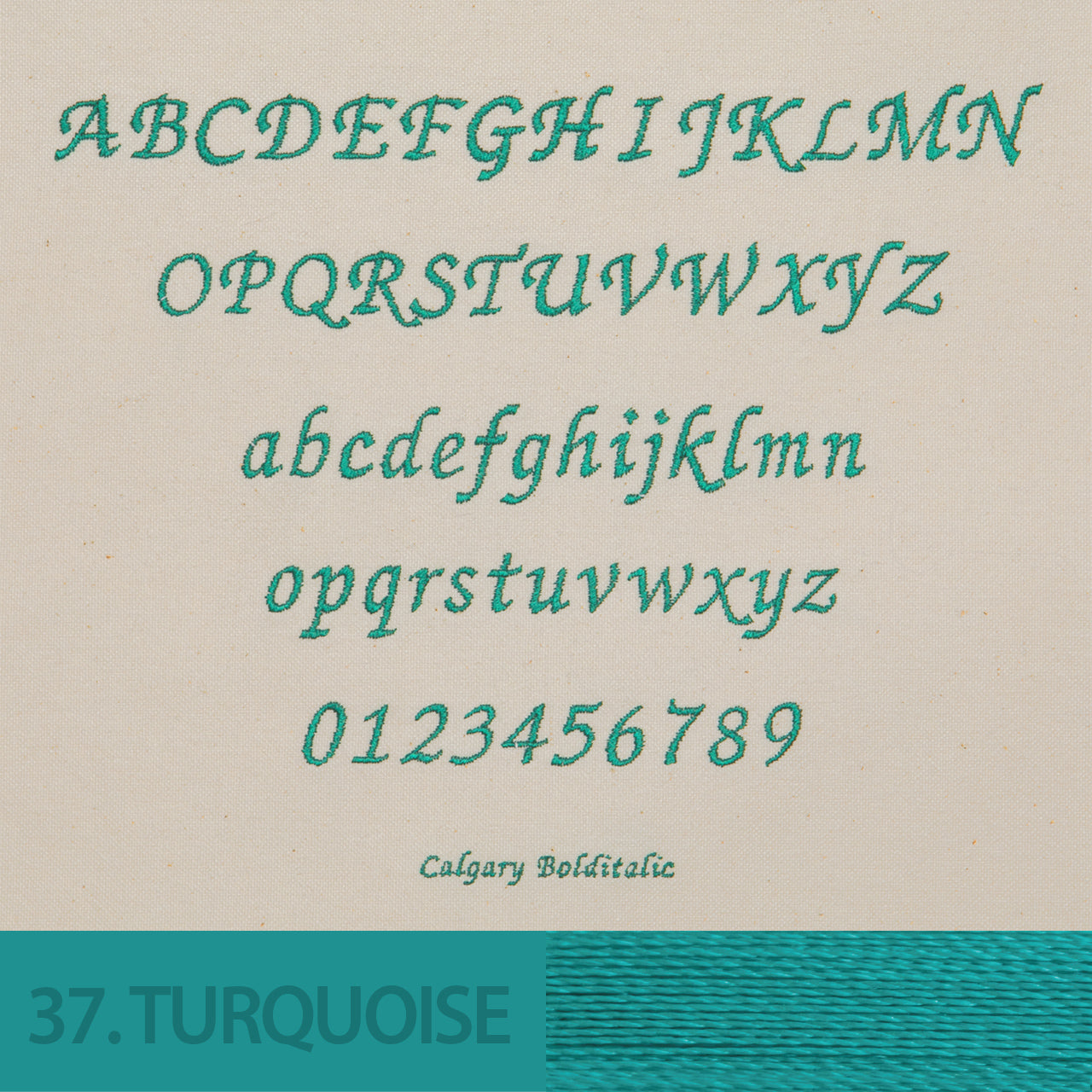 刺しゅう フォント