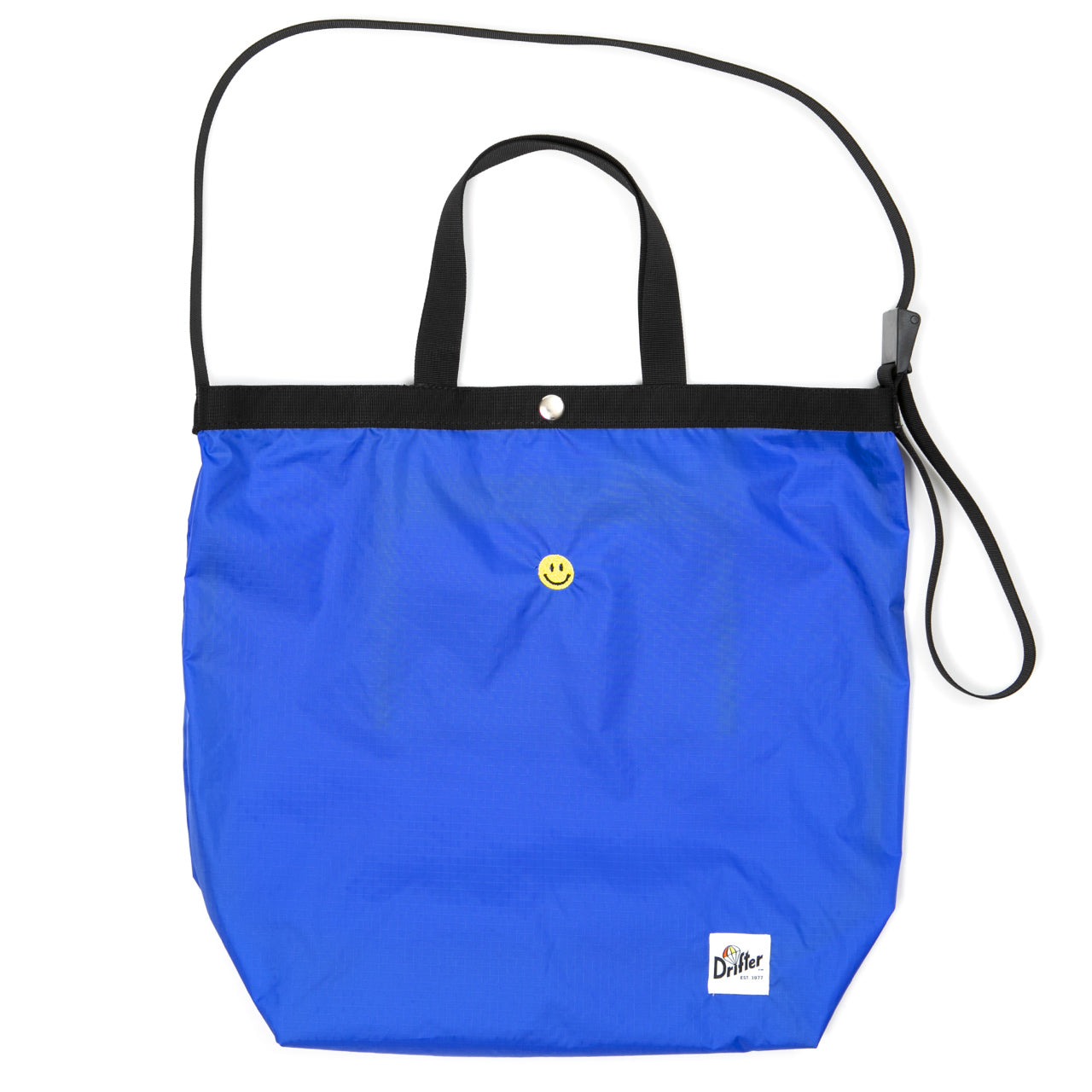 SAMPLE-PACK SHOULDER TOTE BLUE (SMILE)