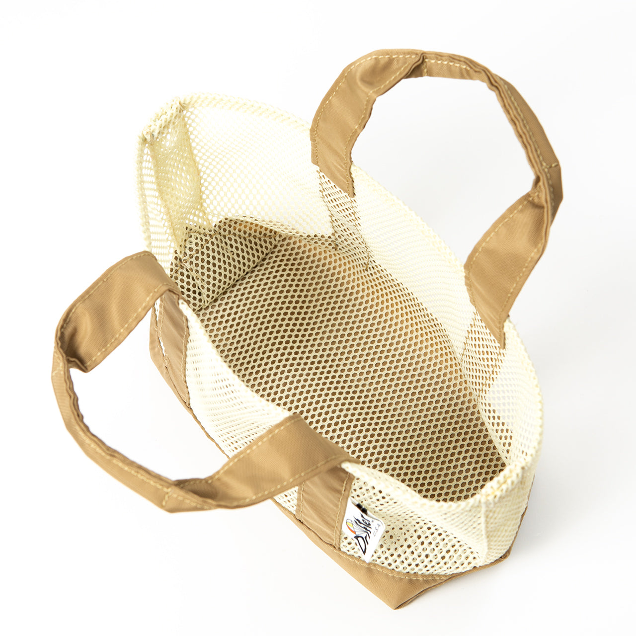 SAMPLE-BUCKEYE MINI TOTE IVORY MESH