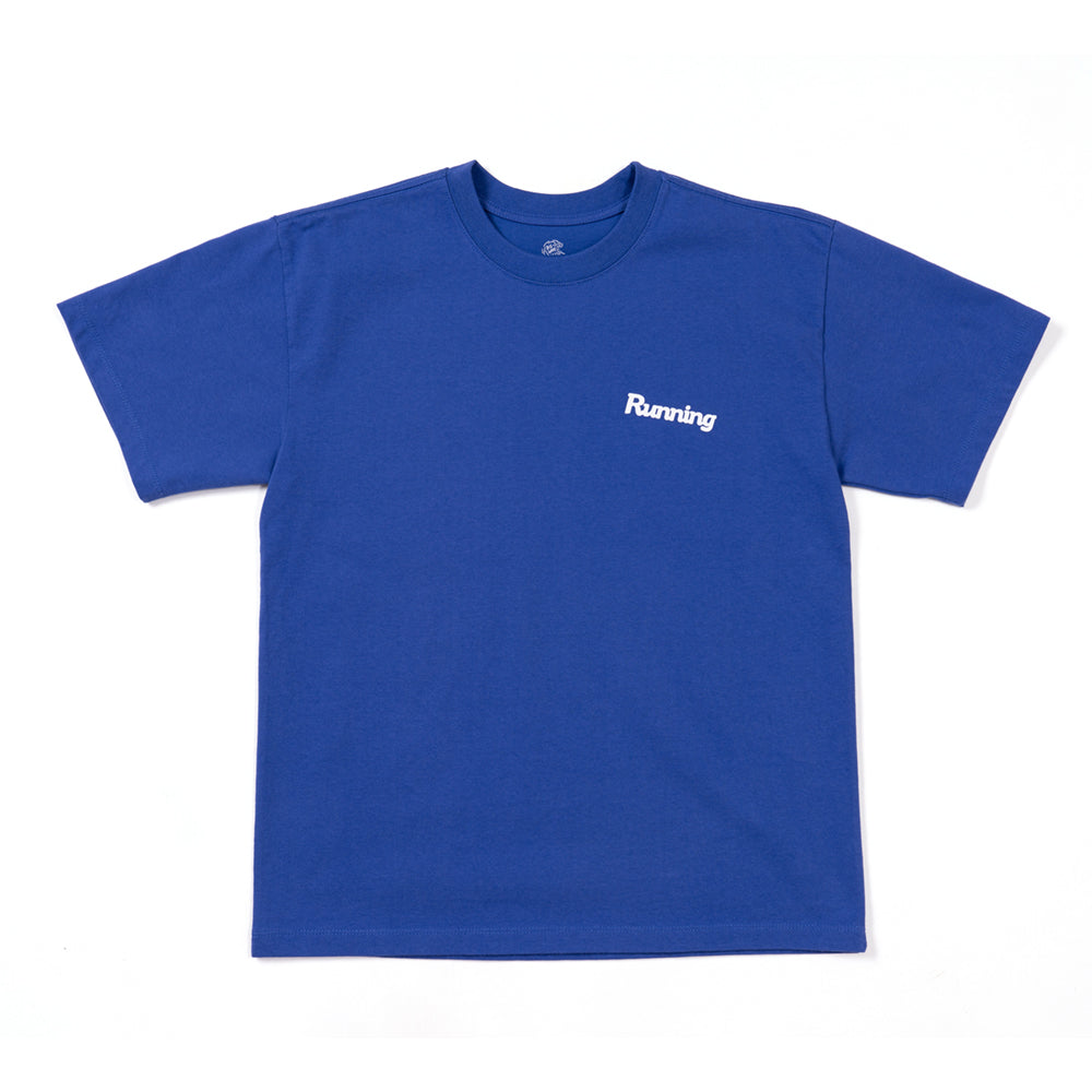 BEAR RUN IN CALIFORNIA ATHLEISURE TEE (DEEP BLUE) / ベアーランインカリフォルニアアスレジャーティー (ディープブルー)