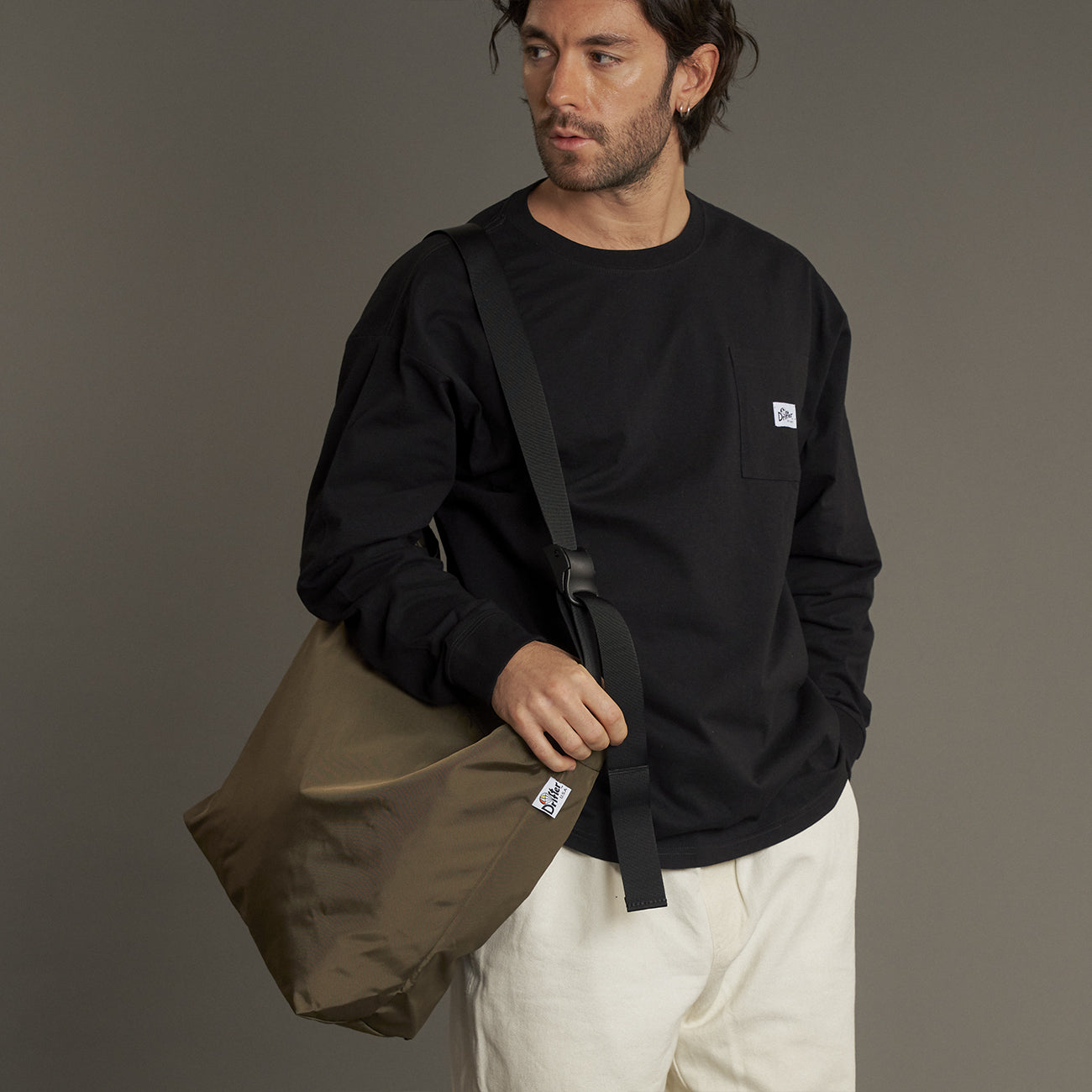 PLAIN SHOULDER BAG / プレーンショルダーバッグ