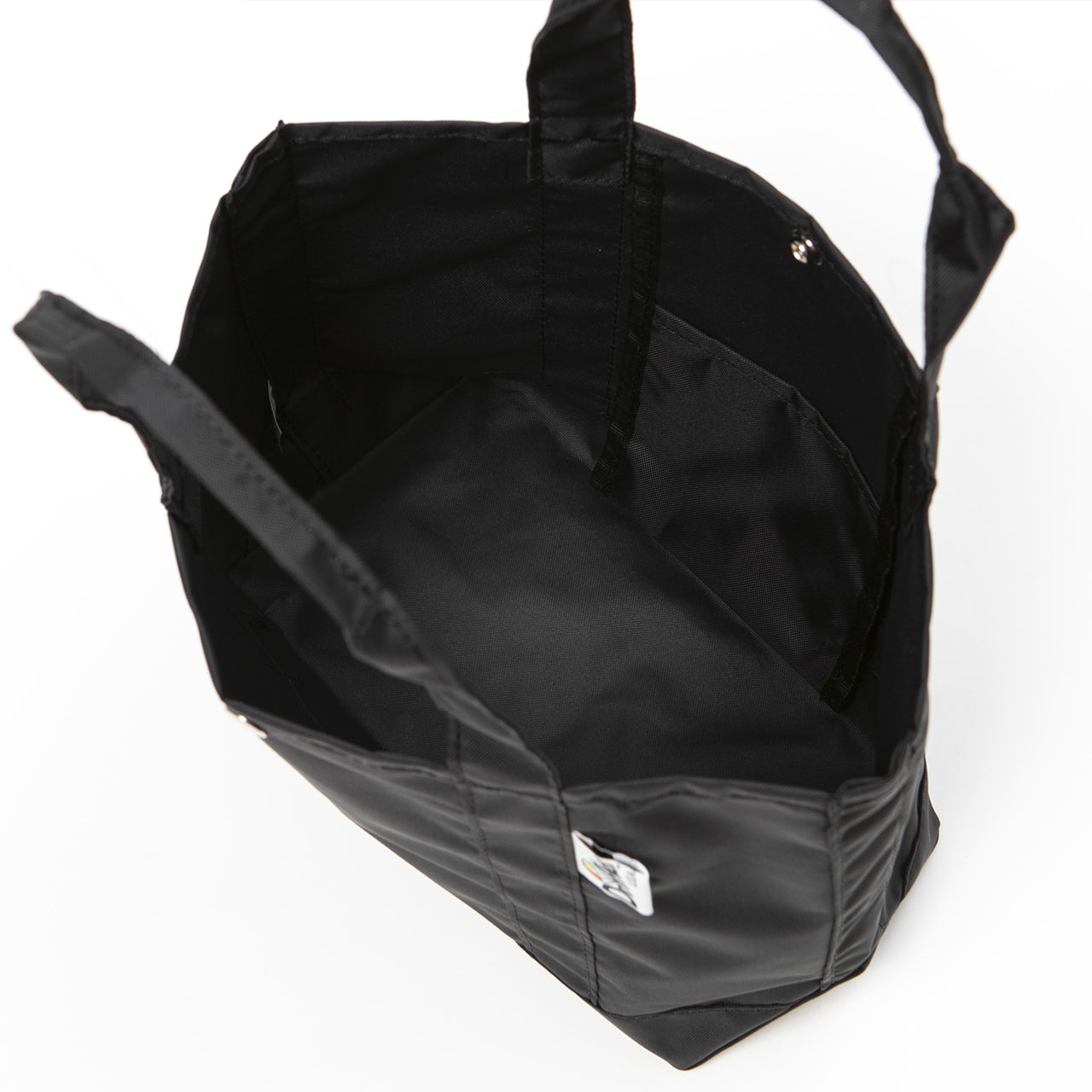 SAMPLE-BUCKEYE MEDIUM TOTE+ BLACK x BLACK (LOVE ME FLOWER)