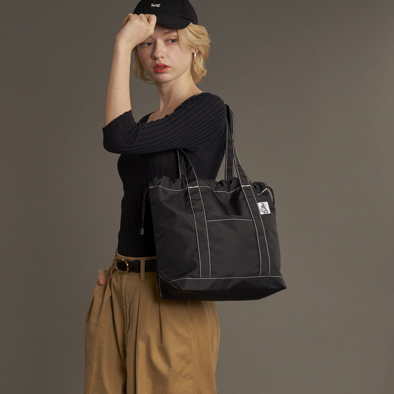 BUCKEYE DRAWSTRING TOTE M / バックアイドローストリングトート エム