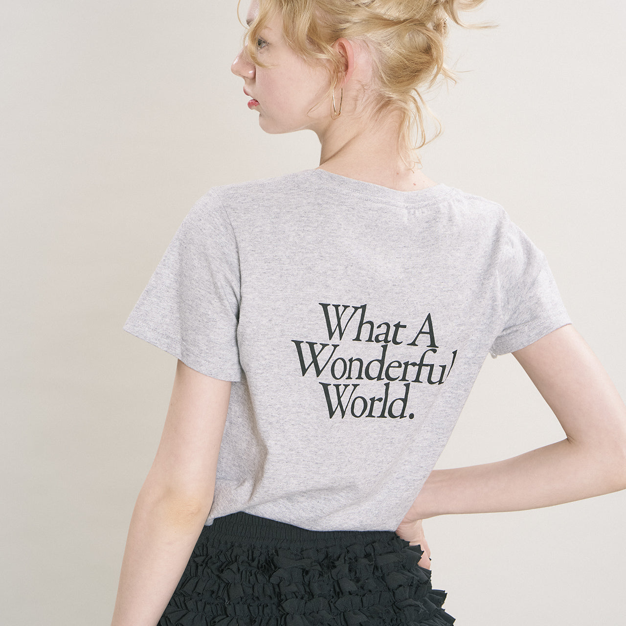 Crew Neck T-shirt / クルーネックTシャツ