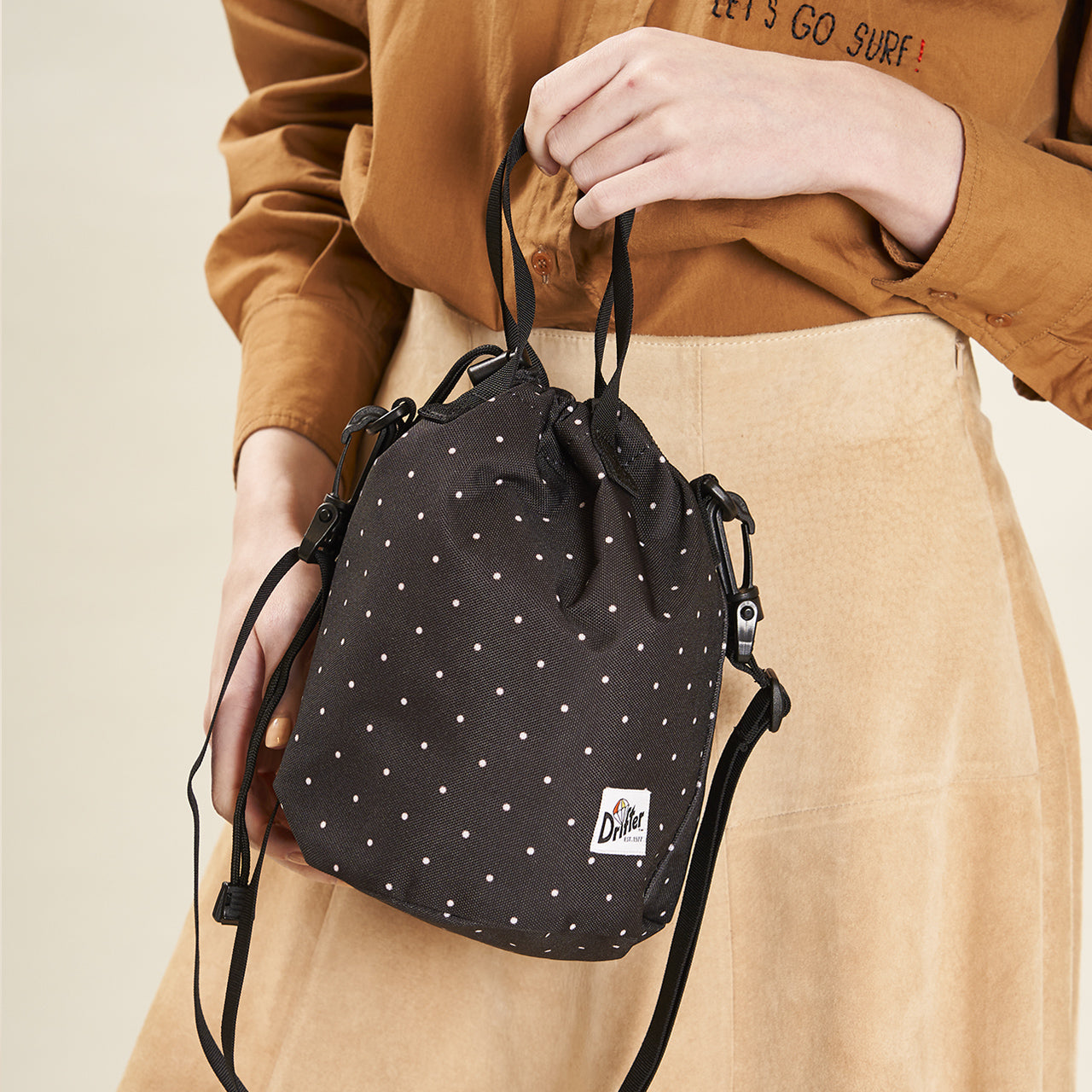 ドローストリングポーチ ドリフター drifter