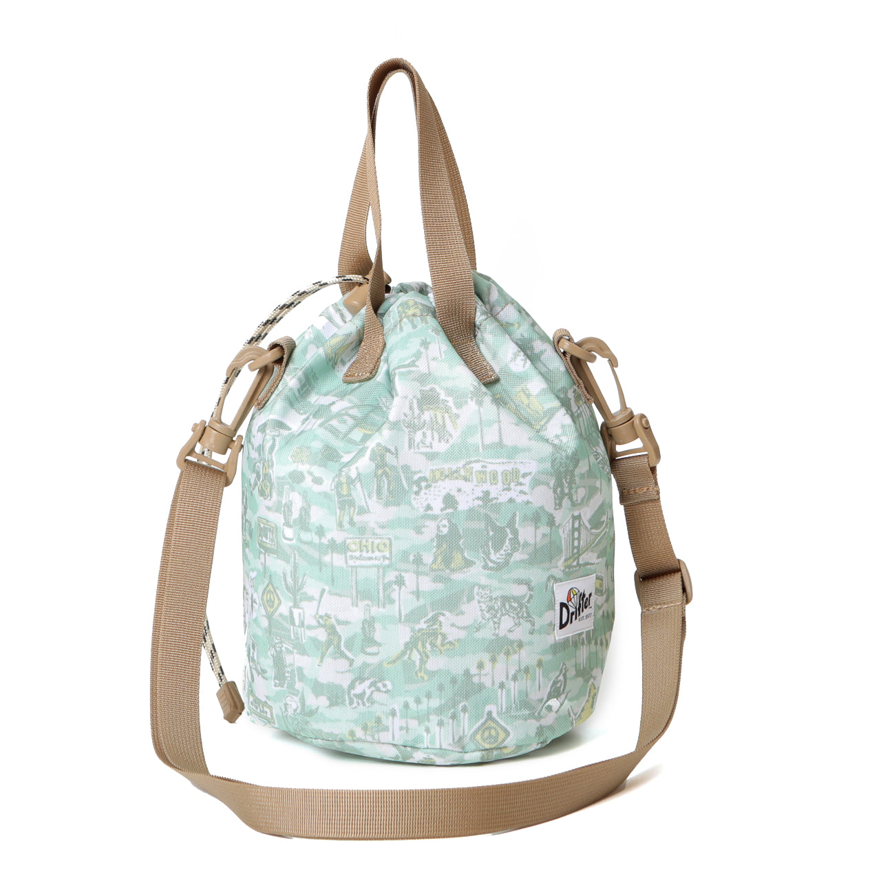 DRAWSTRING POUCH JOURNEY / ドローストリングポーチ ジャーニー