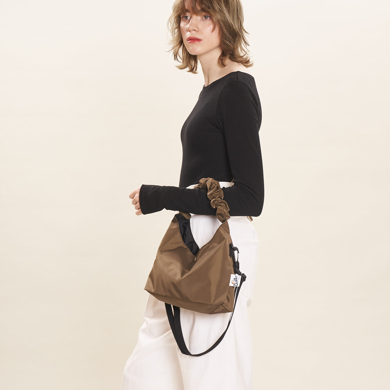 GATHER HANDLE BAG / ギャザーハンドルバッグ