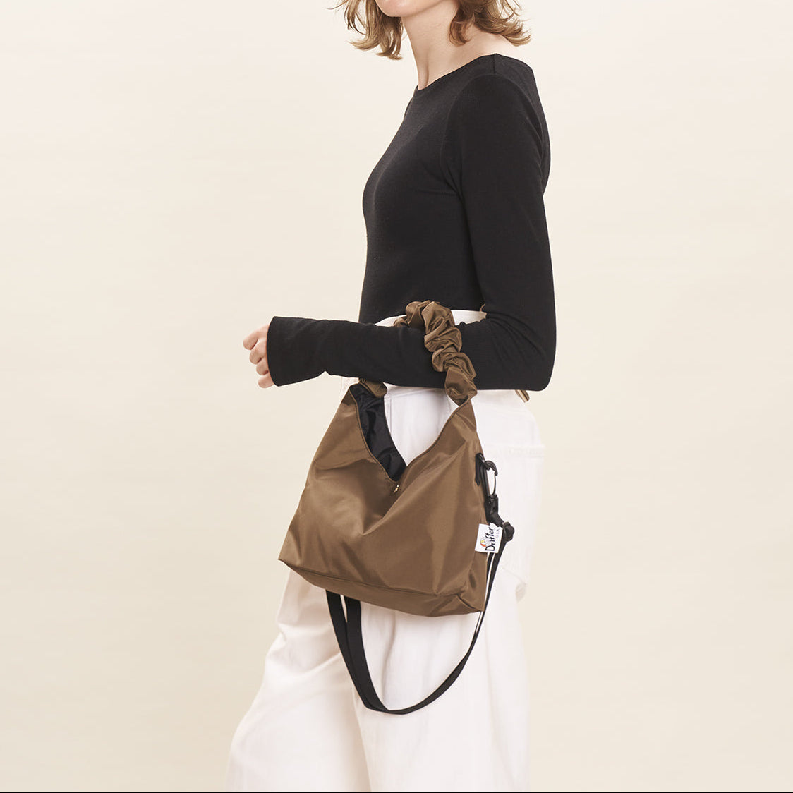 ギャザーハンドルバッグ 巾着 ドリフター drifter