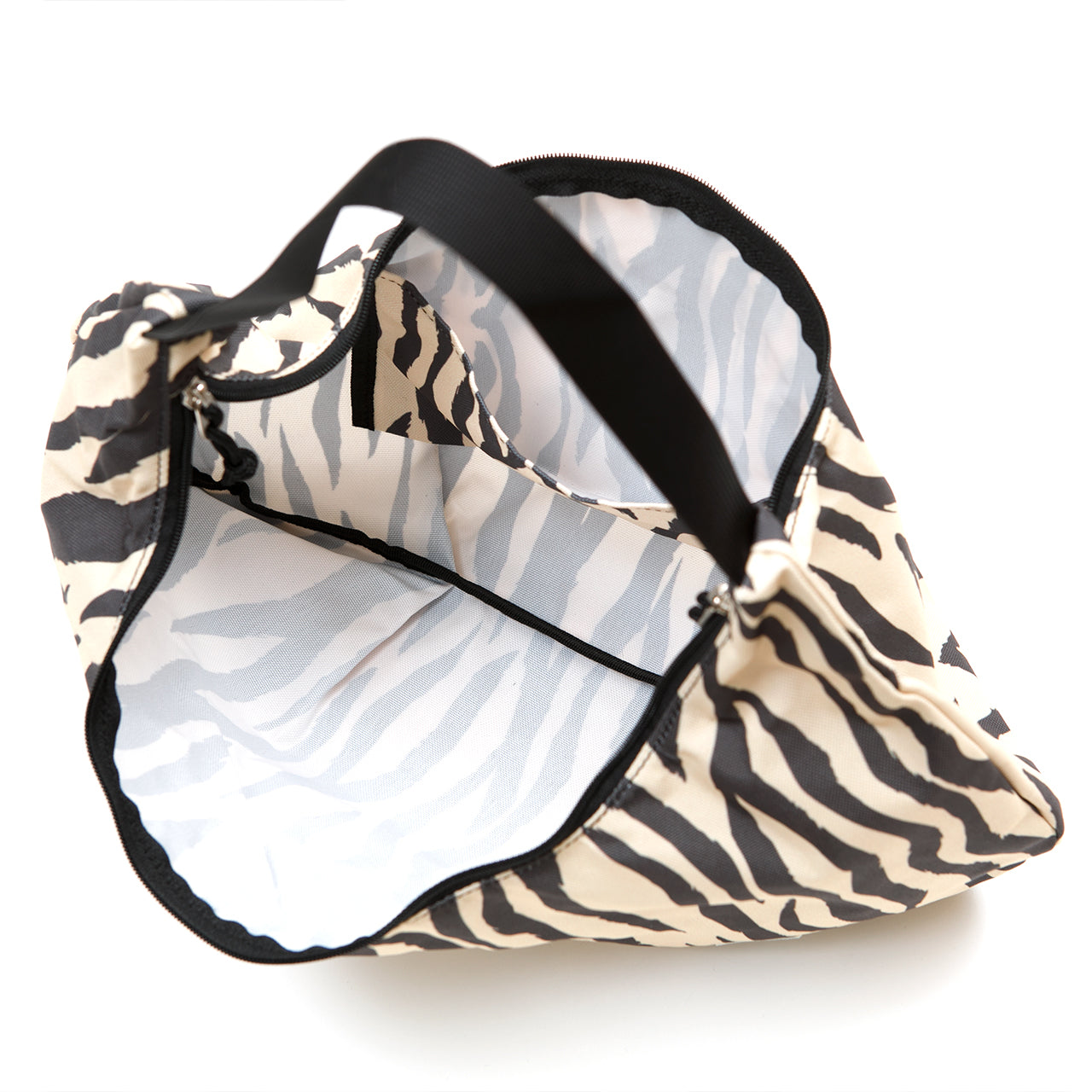 SAMPLE-CRESCENT BAG BLACK LEOPARD (STAR Fantastic)