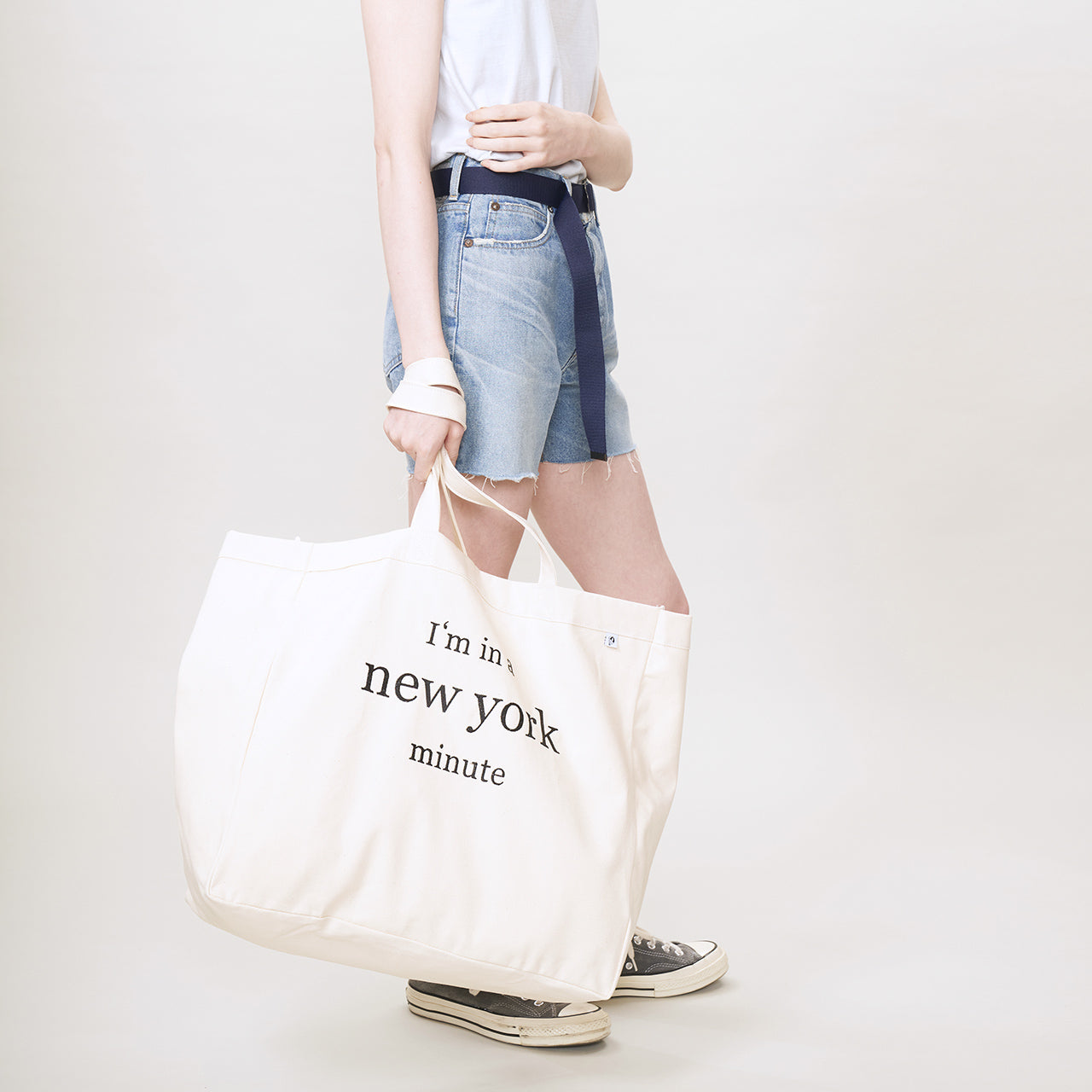 ビッグマーケットトート 刺繍 コットン drifter ドリフター