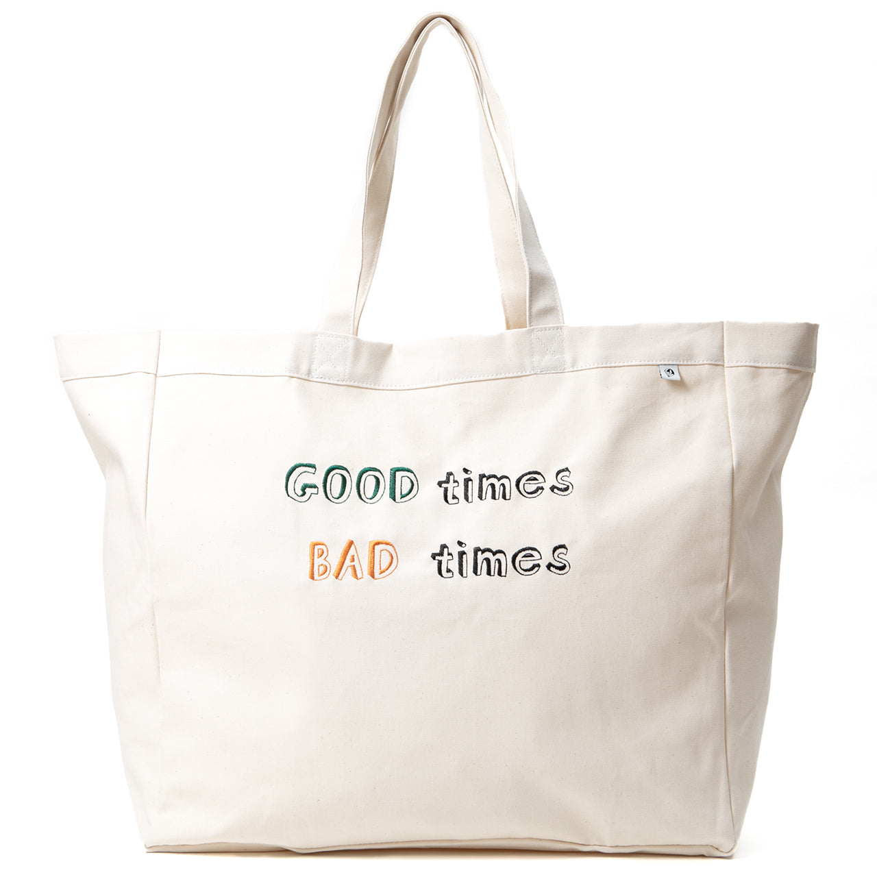 ビッグマーケットトート 刺繍 コットン drifter ドリフター