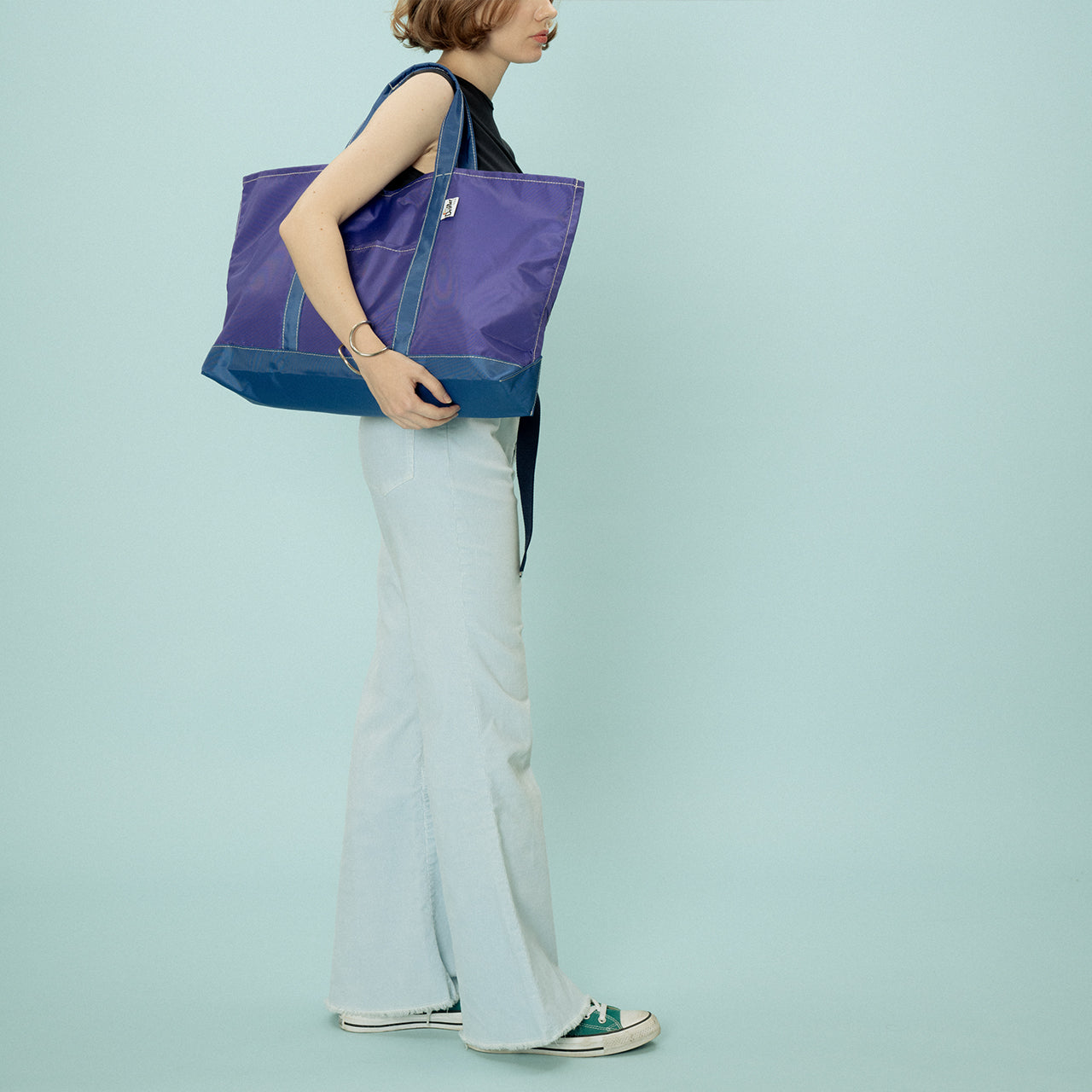 SAMPLE-BUCKEYE TOTE PINK x MIDNIGHT (Shower Strike)