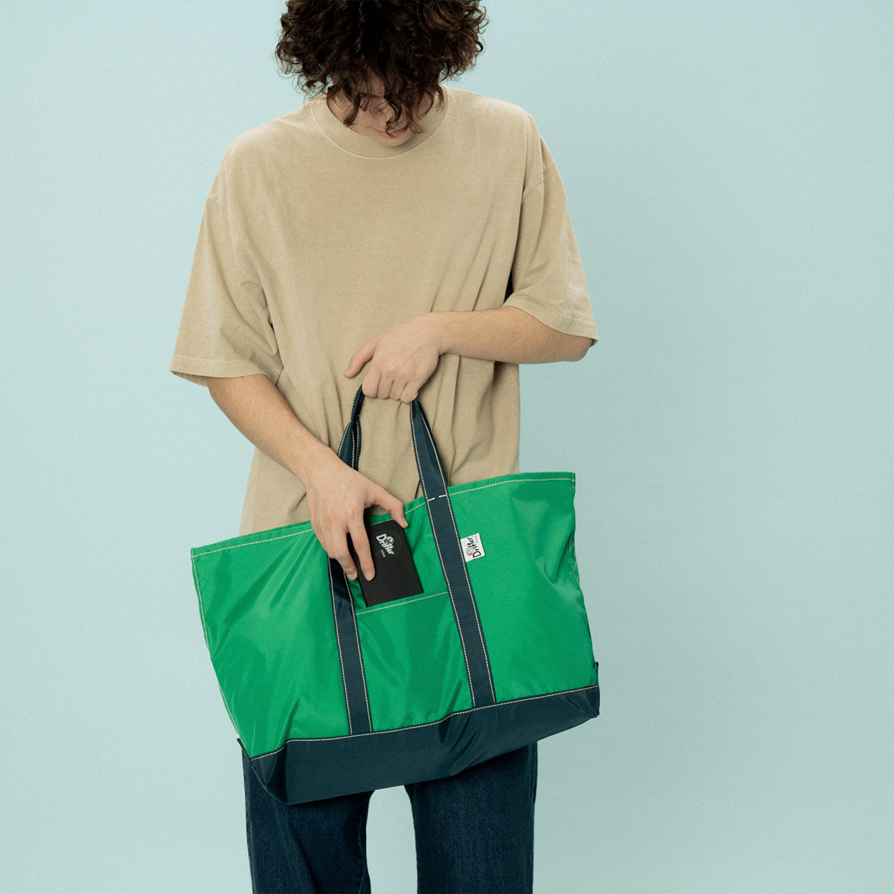 SAMPLE-BUCKEYE TOTE PINK x MIDNIGHT (Shower Strike)