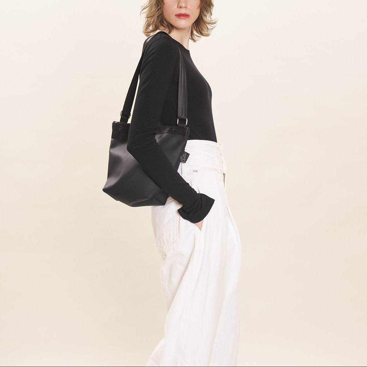 ジップトップショルダー フェイクレザー ドリフター drifter