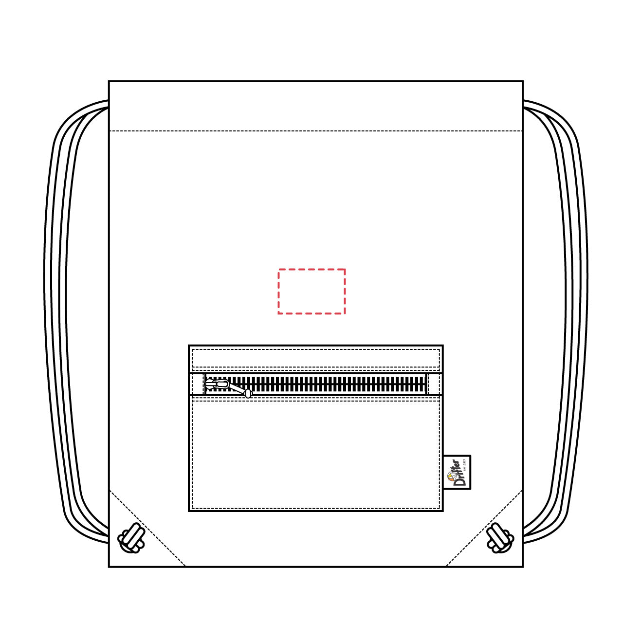 イニシャル 刺繍 刺しゅう ドリフター drifter