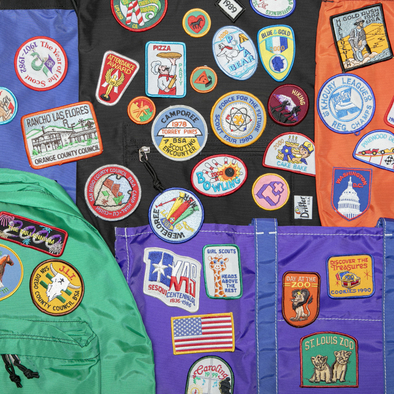 ヴィンテージ ワッペン ドリフター drifter