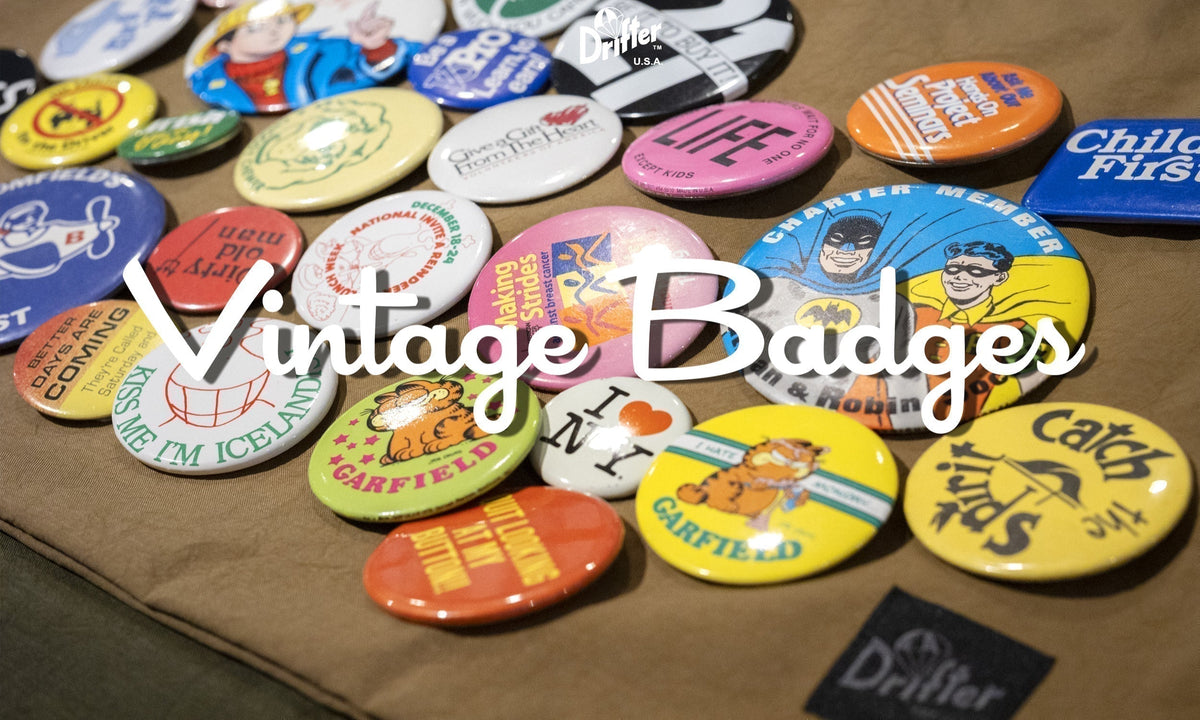 『Vintage Badges』ヴィンテージバッジ発売のお知らせ